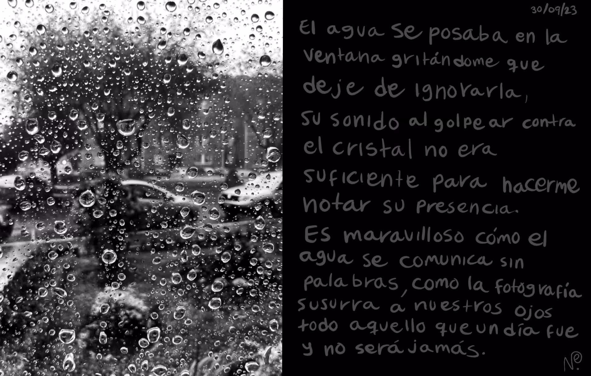Agua y susurros / Water and whispers