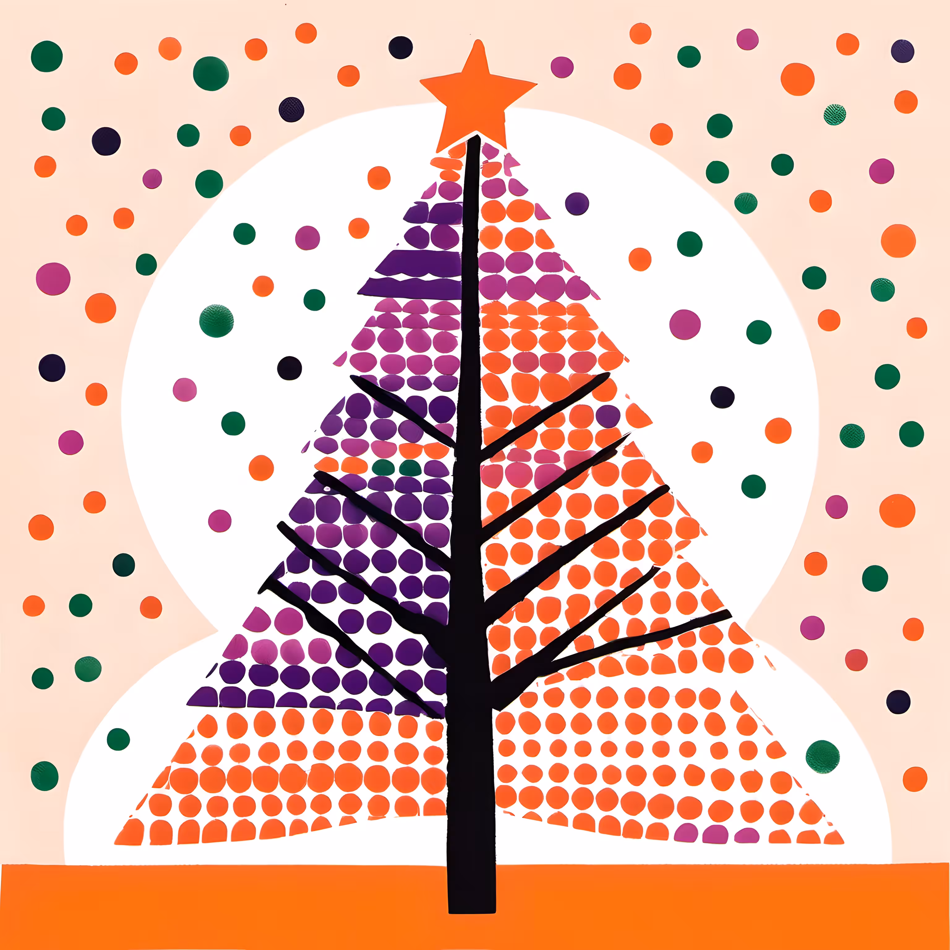 Riso Festive Trees #48