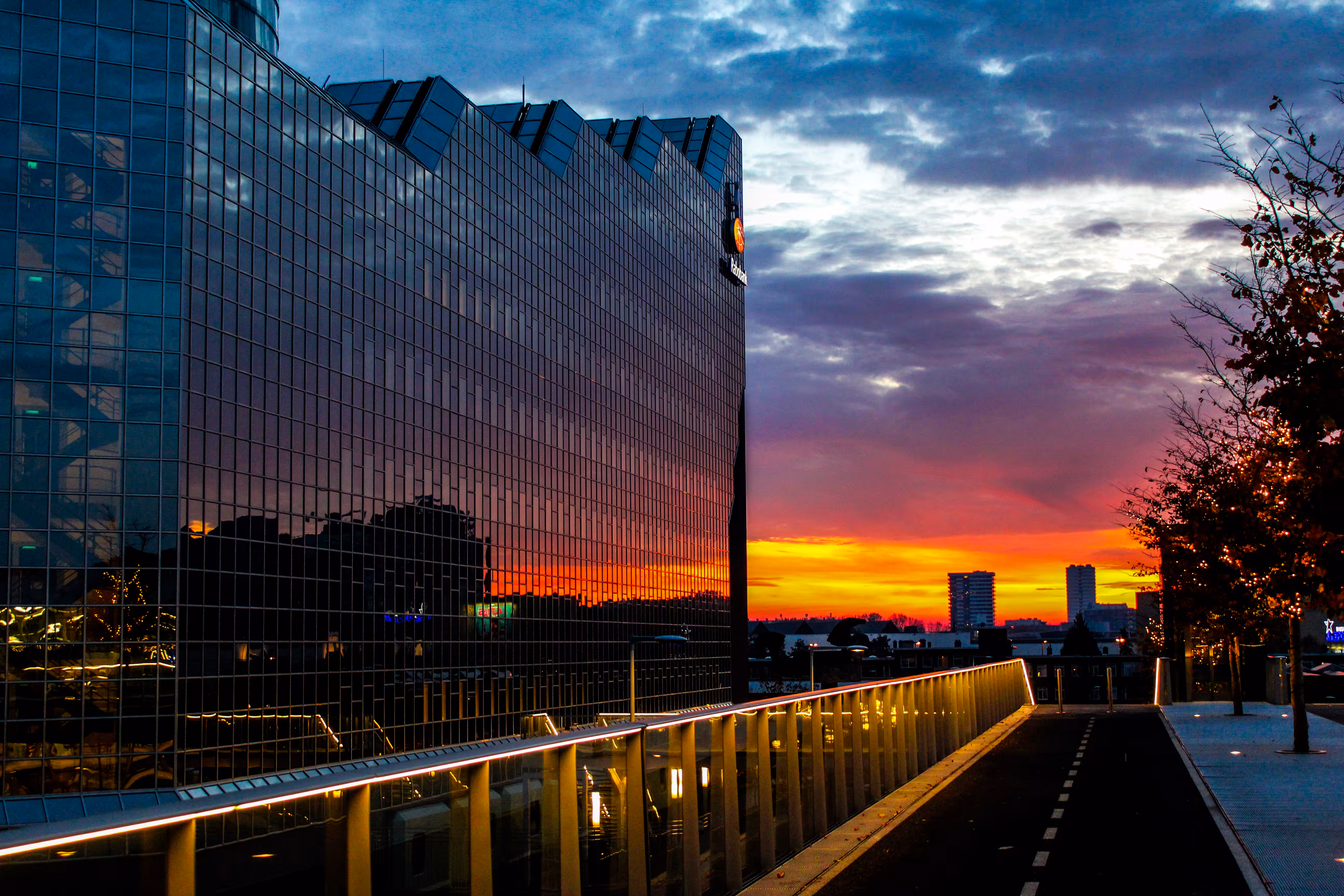 Sunset in Utrecht