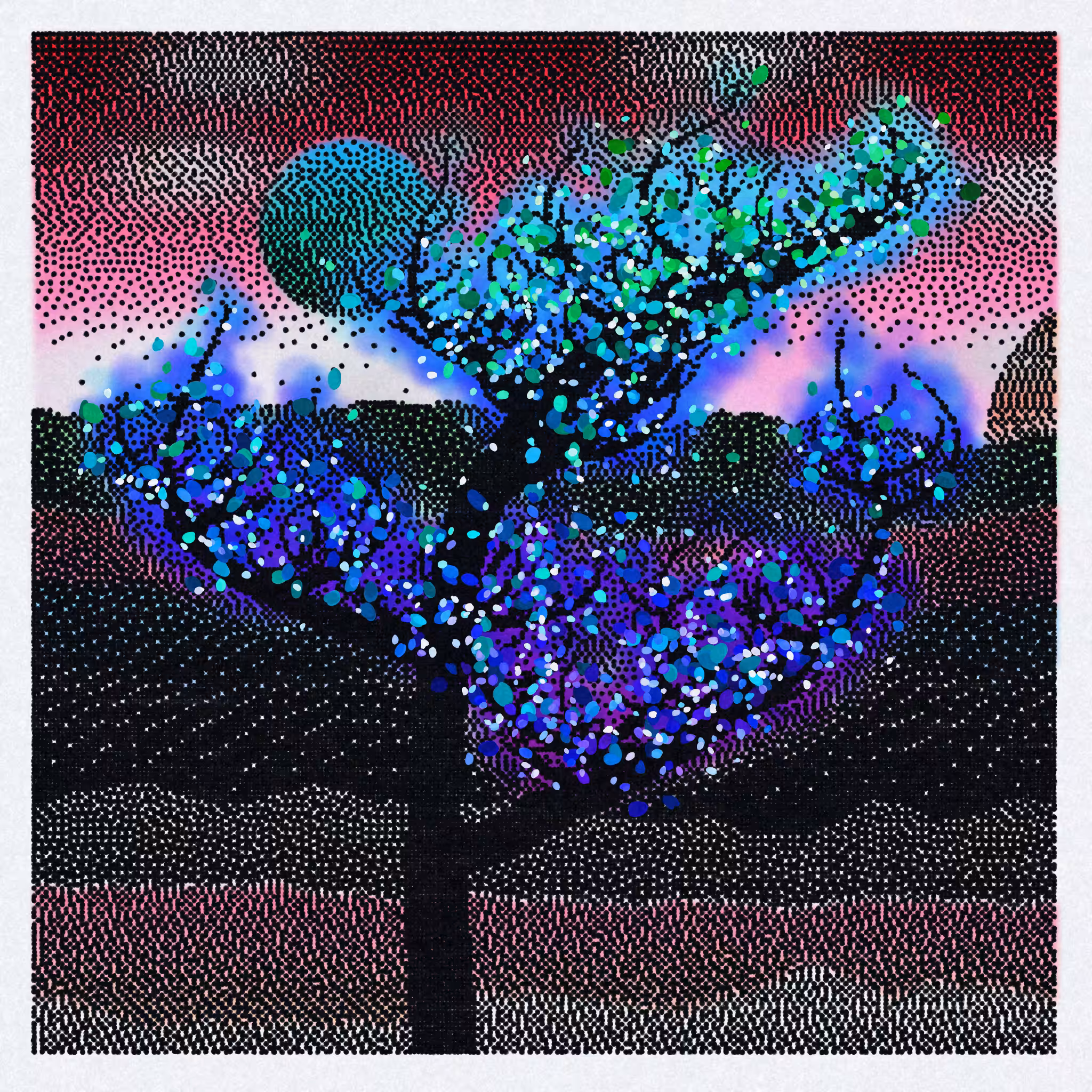 Dithered Branches #41