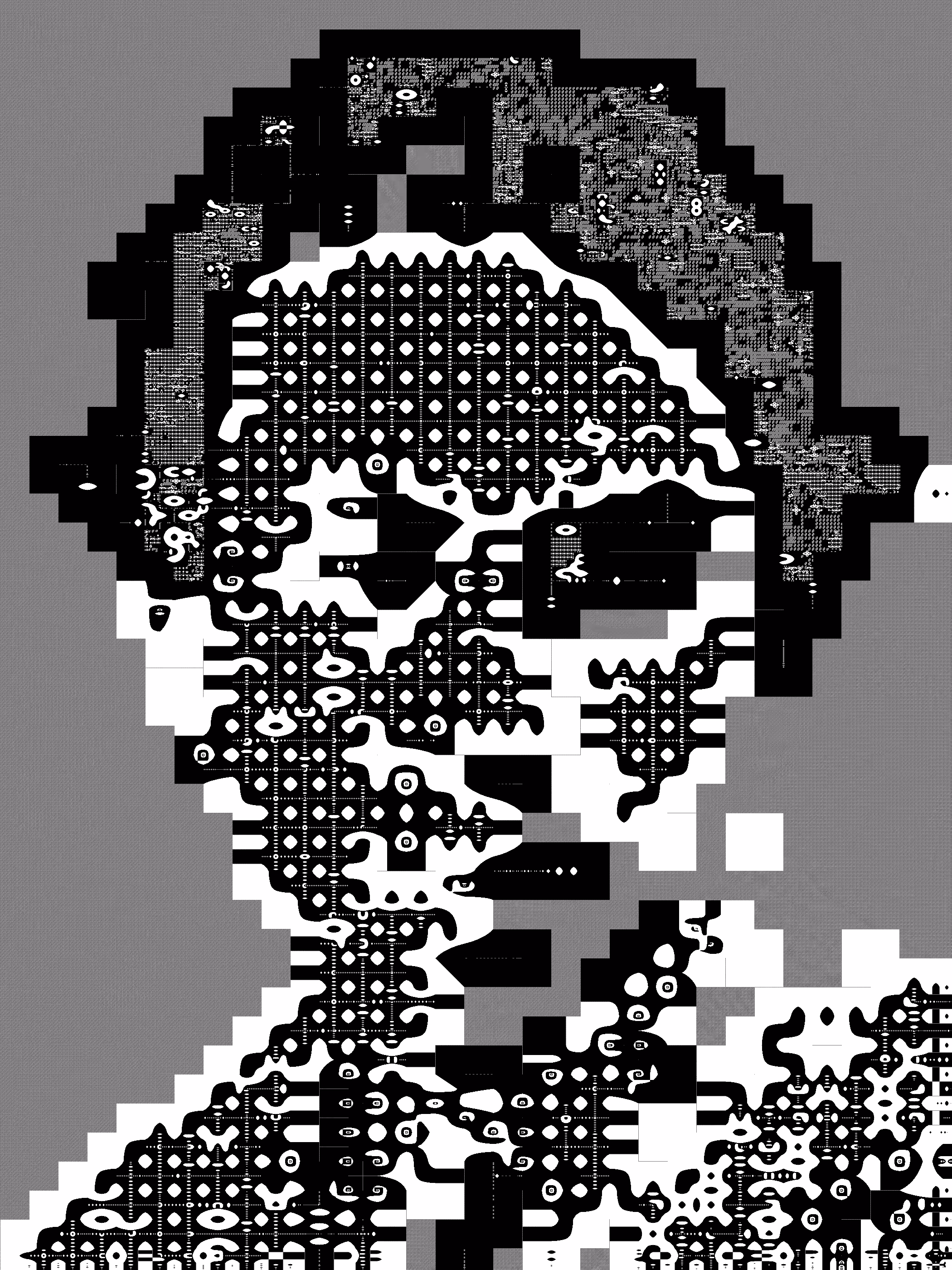 glitch portrait 40
