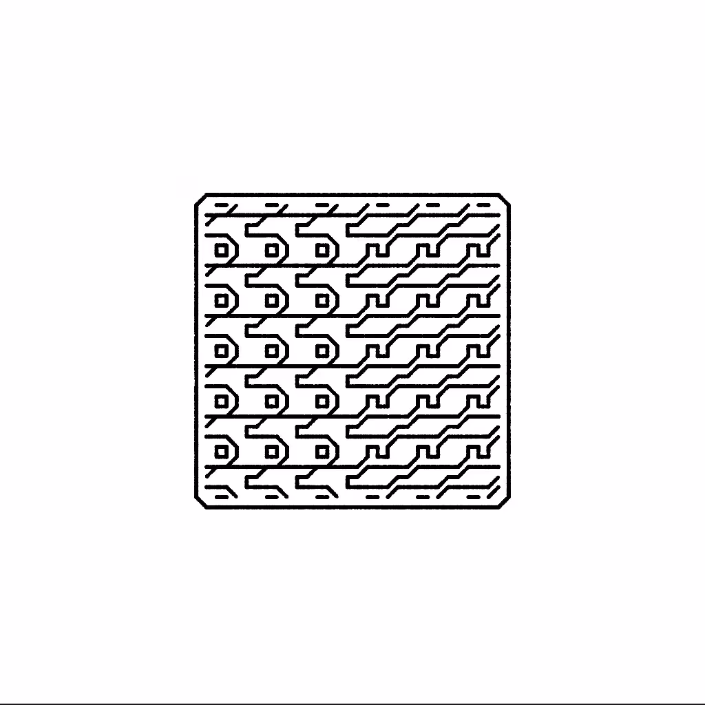 Diagonal Font #9