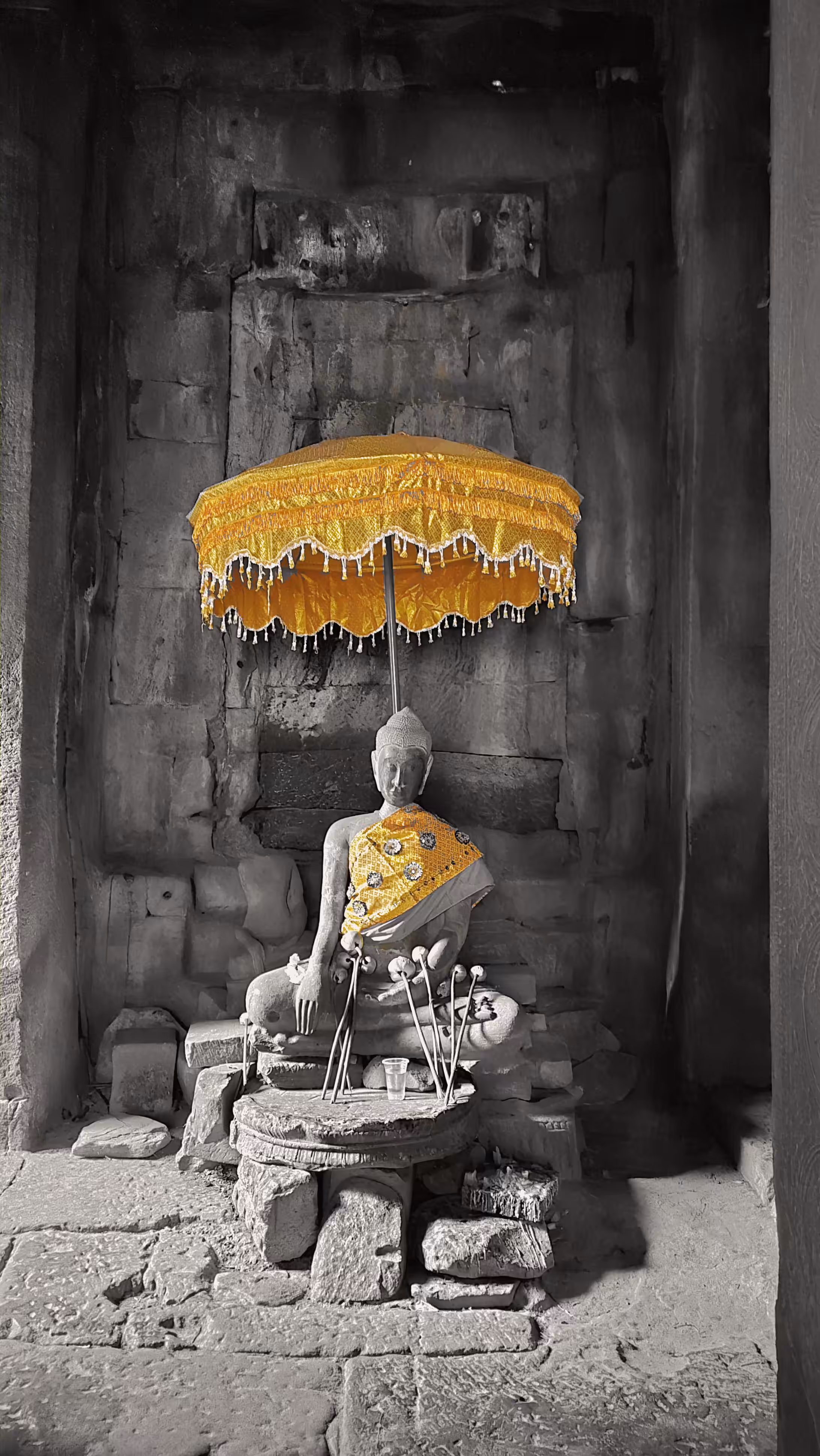 Buddha at Bayon Temple
