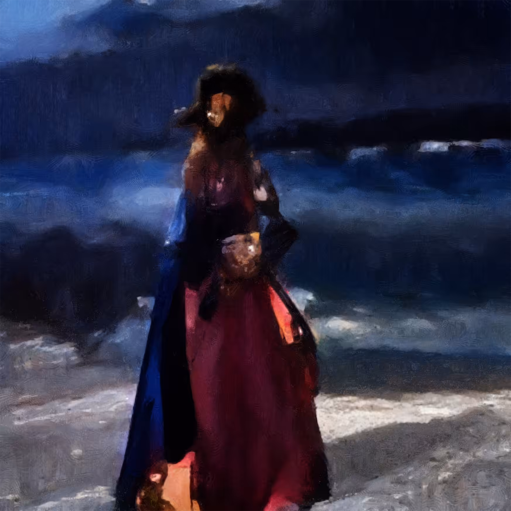 psyche at the shore