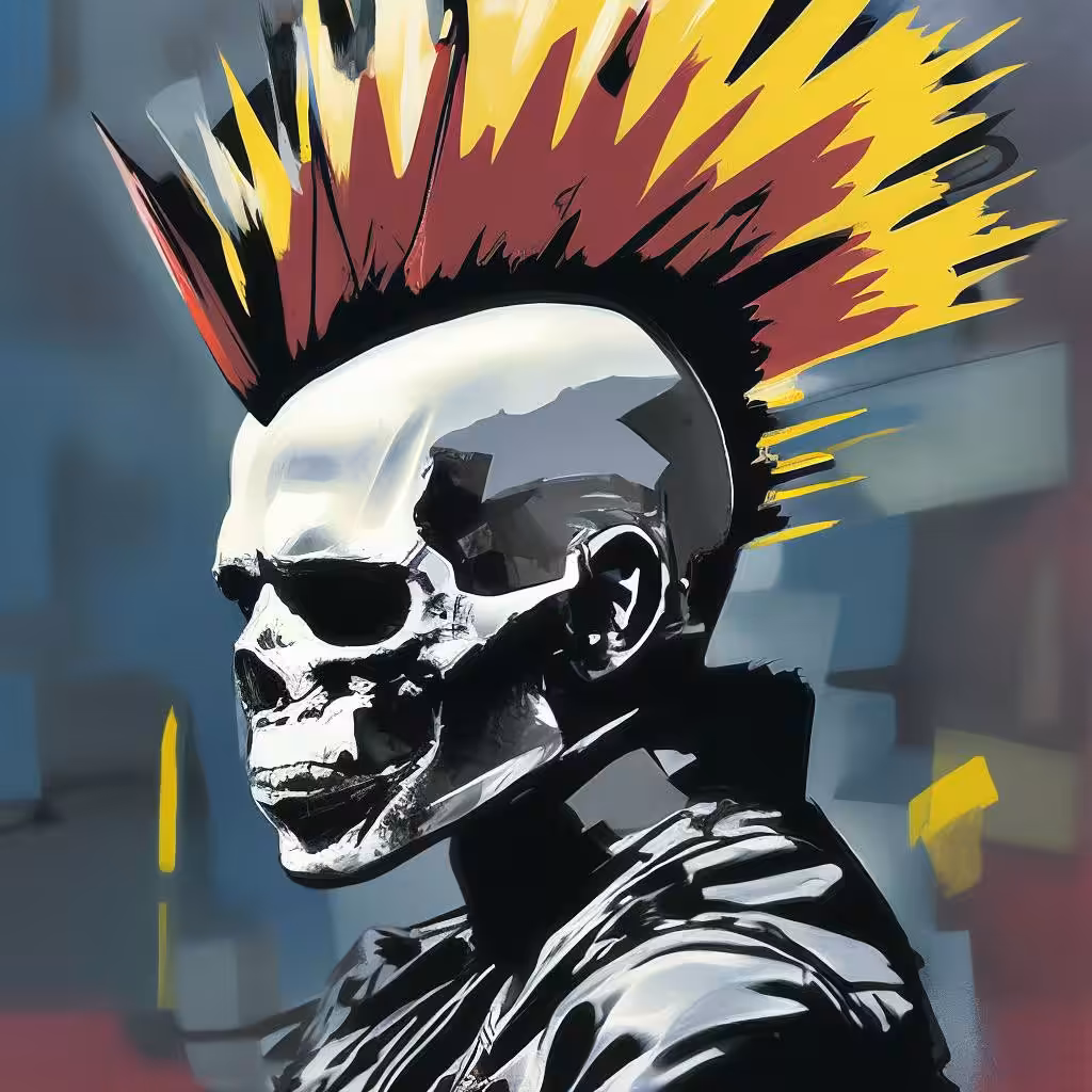 The Punk Skulls: The Punk Skull 28