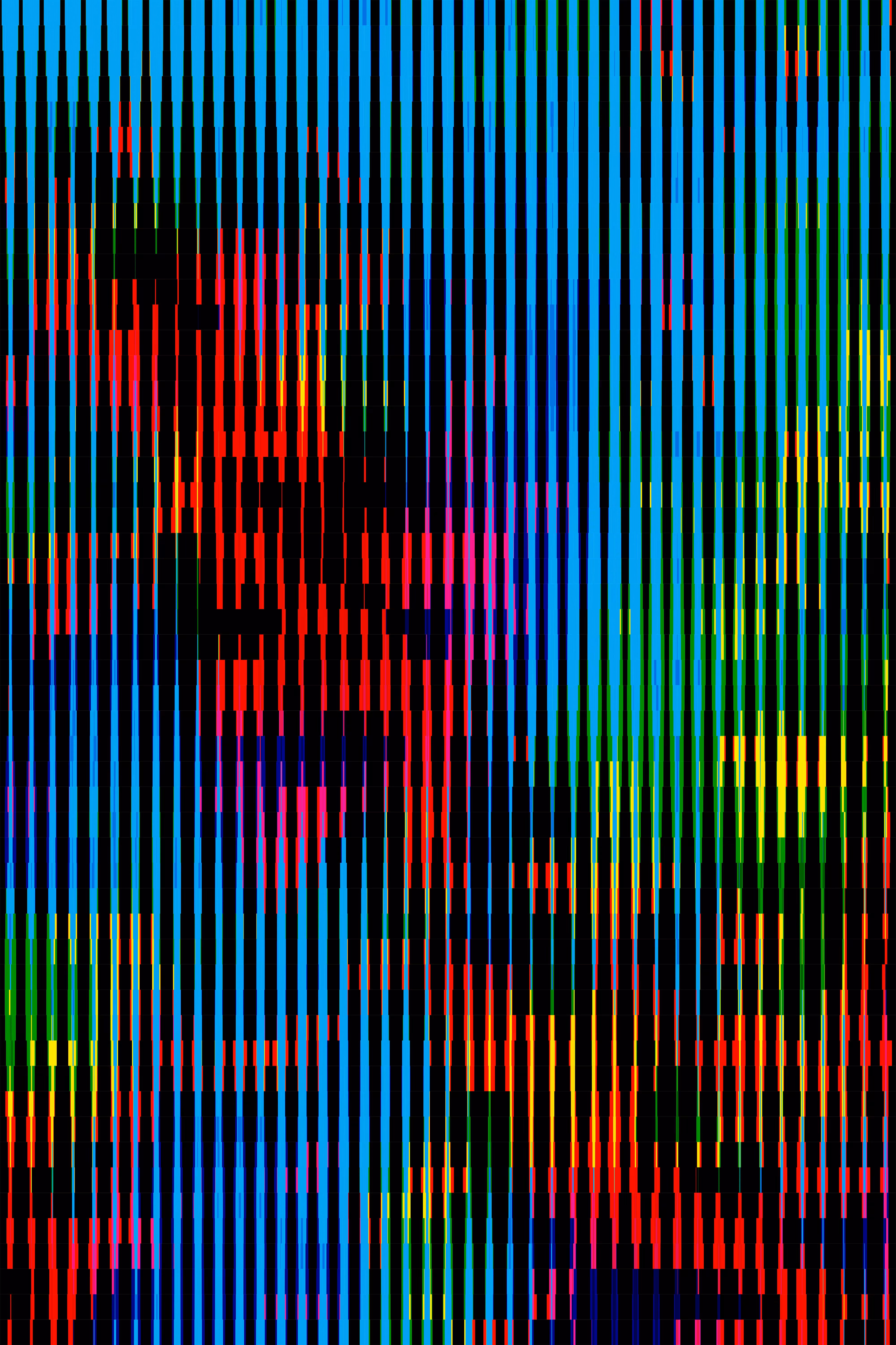 Three lines. Three Colours #6