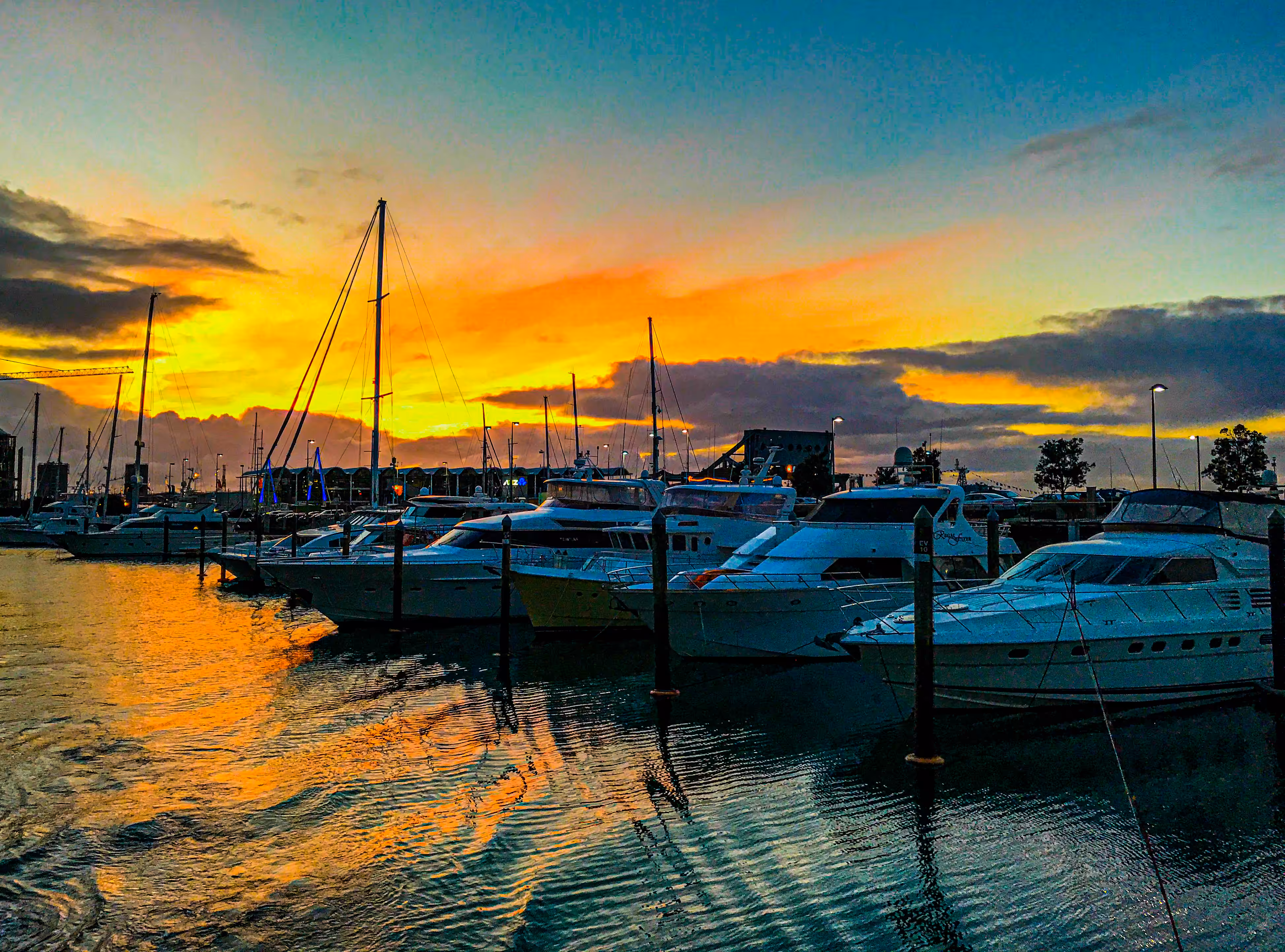 Boats in Rows