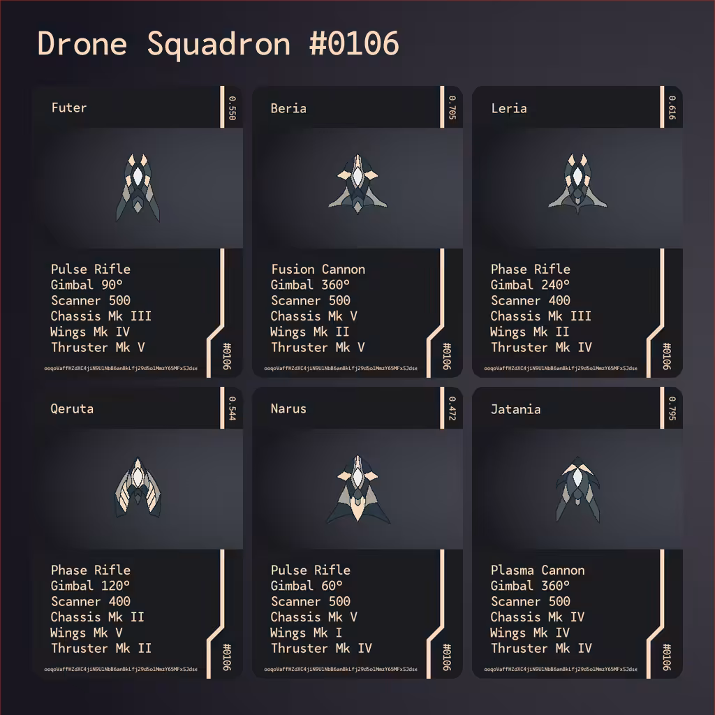 Drone Squadron: Elite #0106