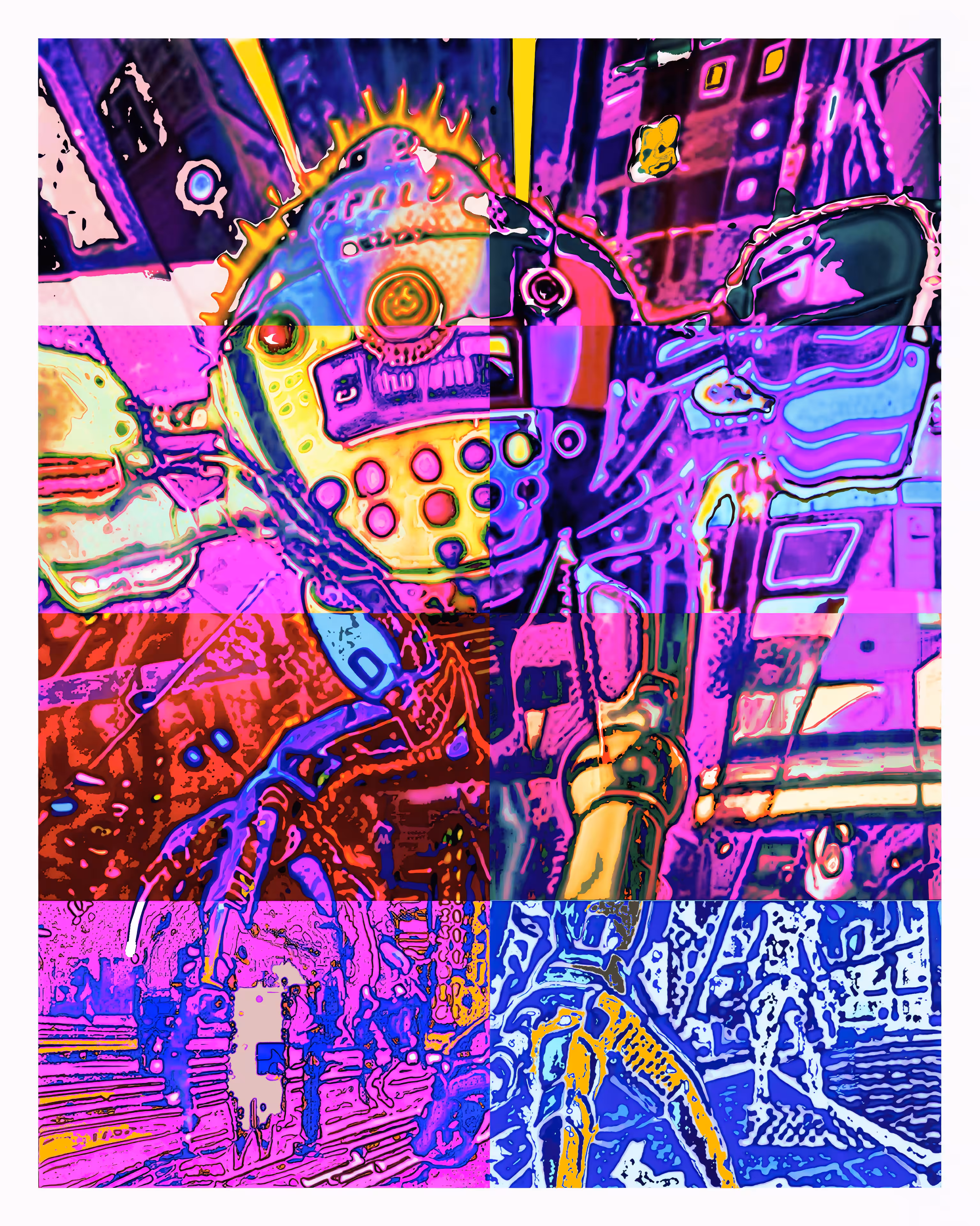 Electronic Louse: Fragmented Transmission