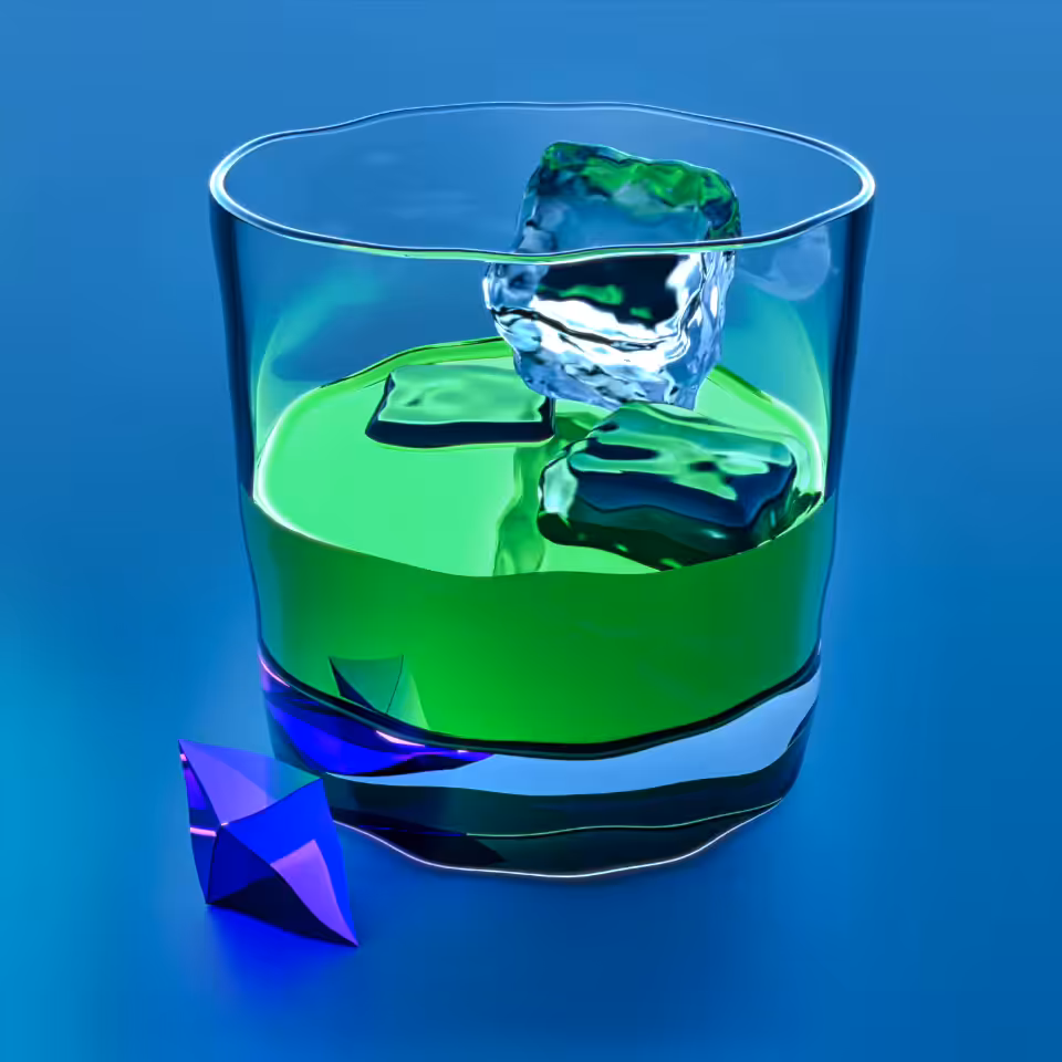 Gem Drink (Rare Green Mercury)