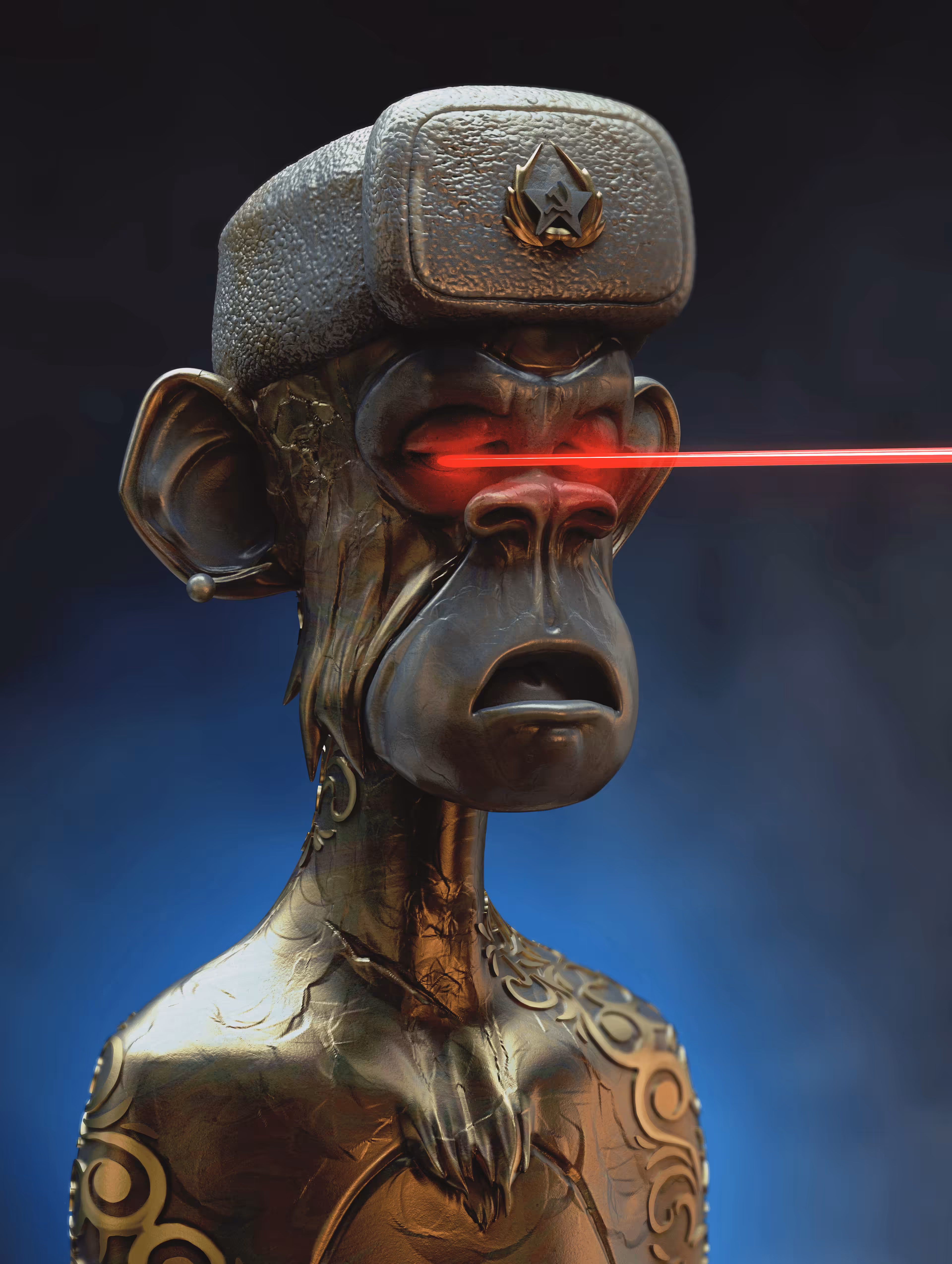 Bored Ape Set in Stone, Special Edition #1