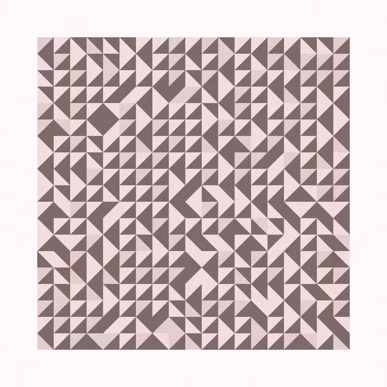 Triangle Pattern II #72