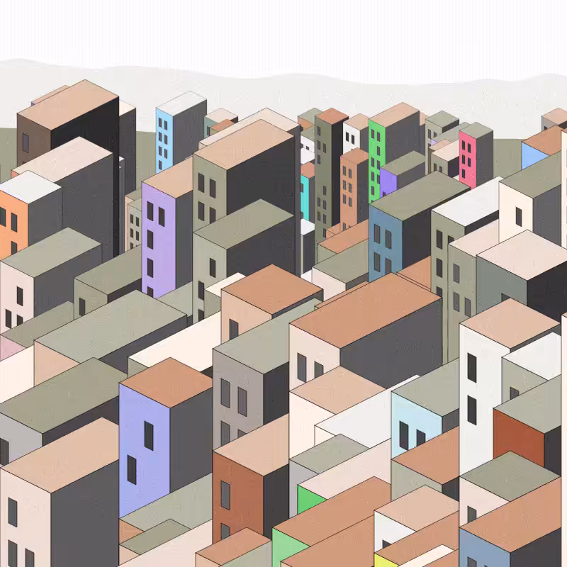 Coloured City #55