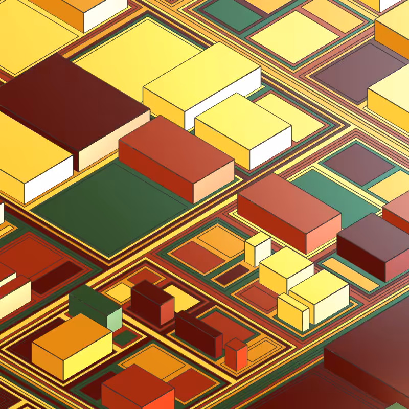 Geometric city #159