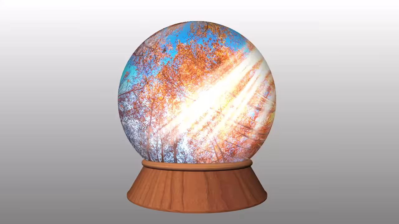 Glass ball faLL