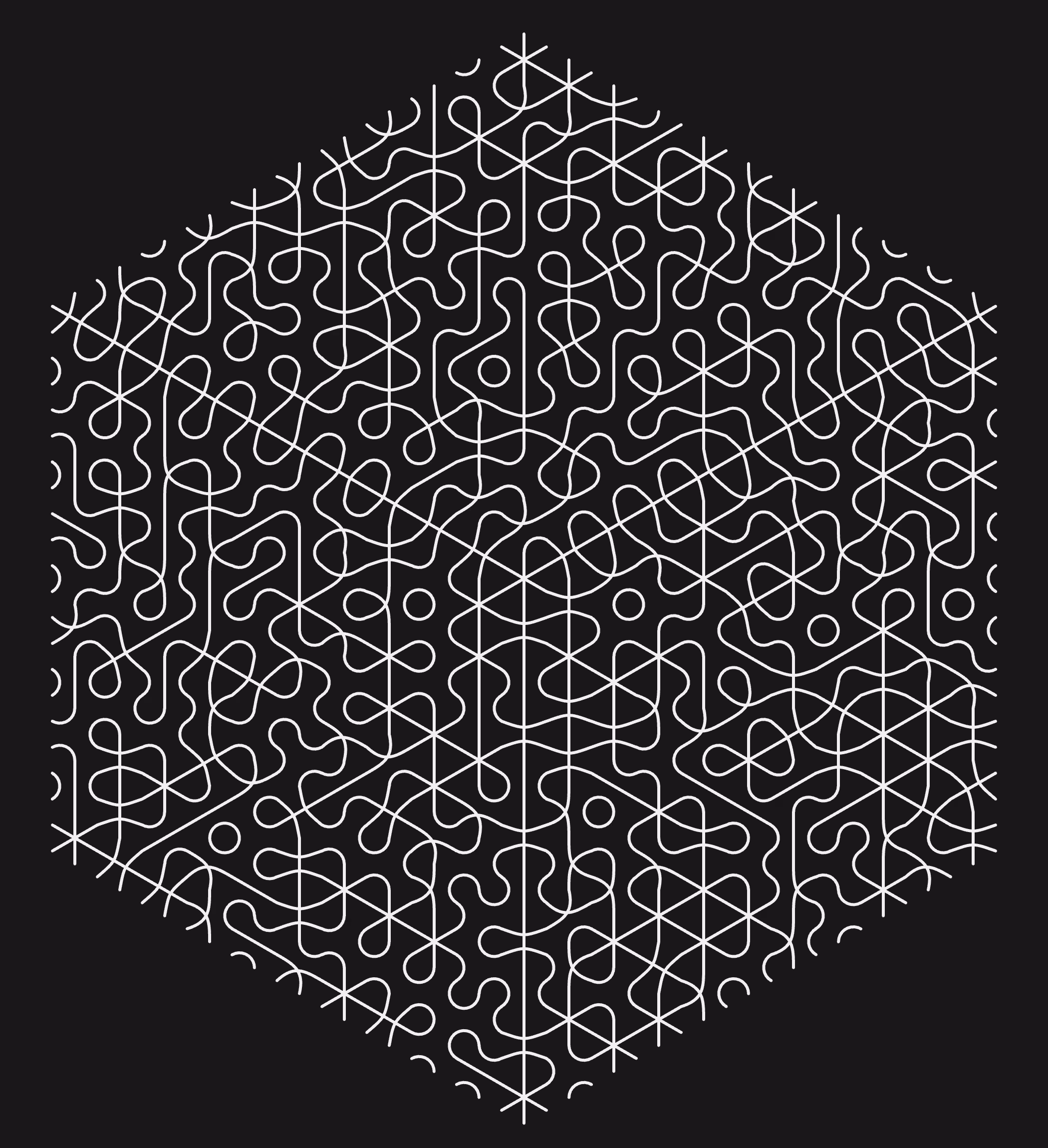 Truchet's Hexcube