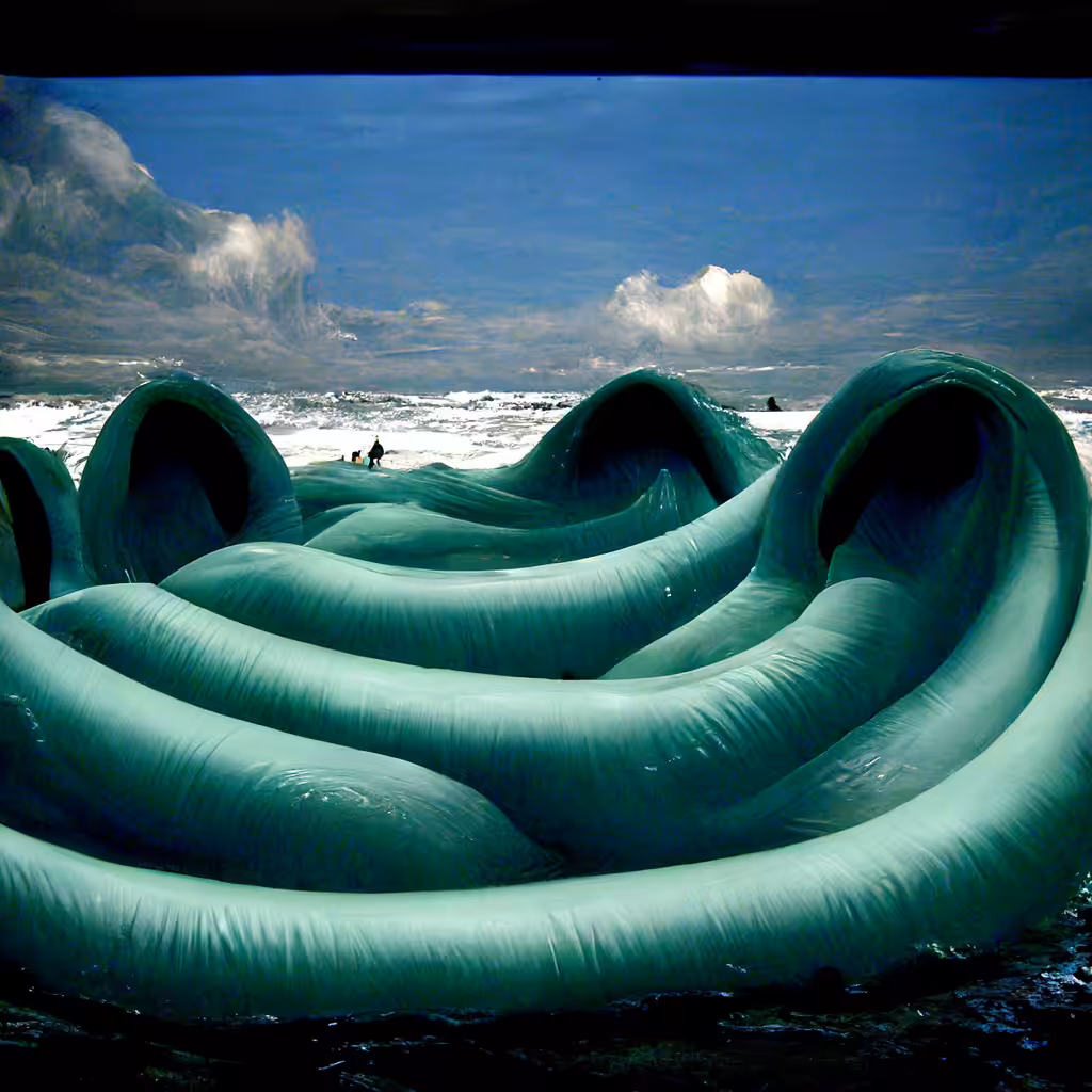 inflatable ocean