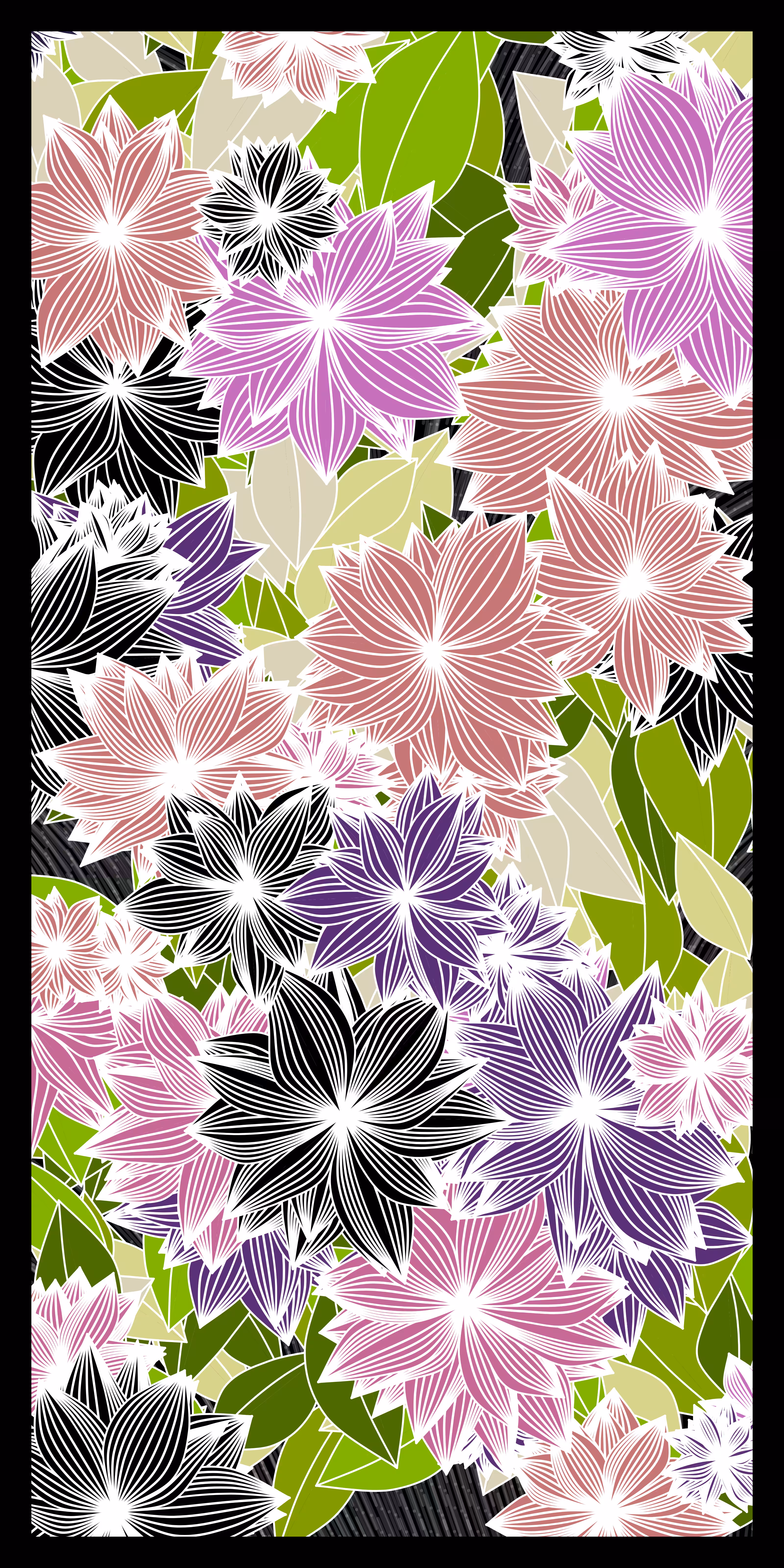 Fleurs dans le vent #5