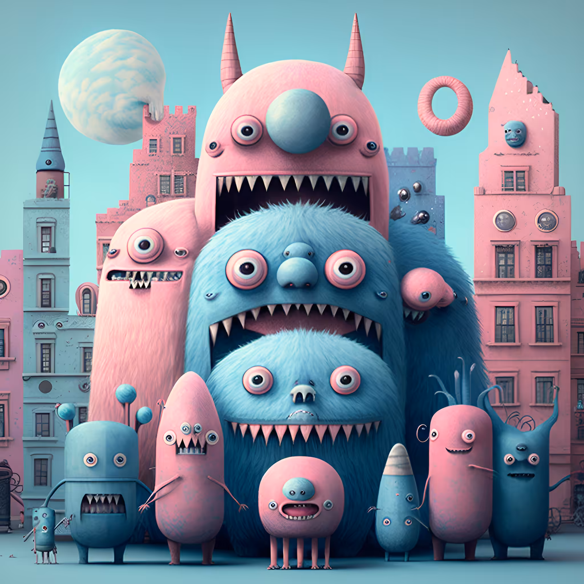 Funny Monsters #33