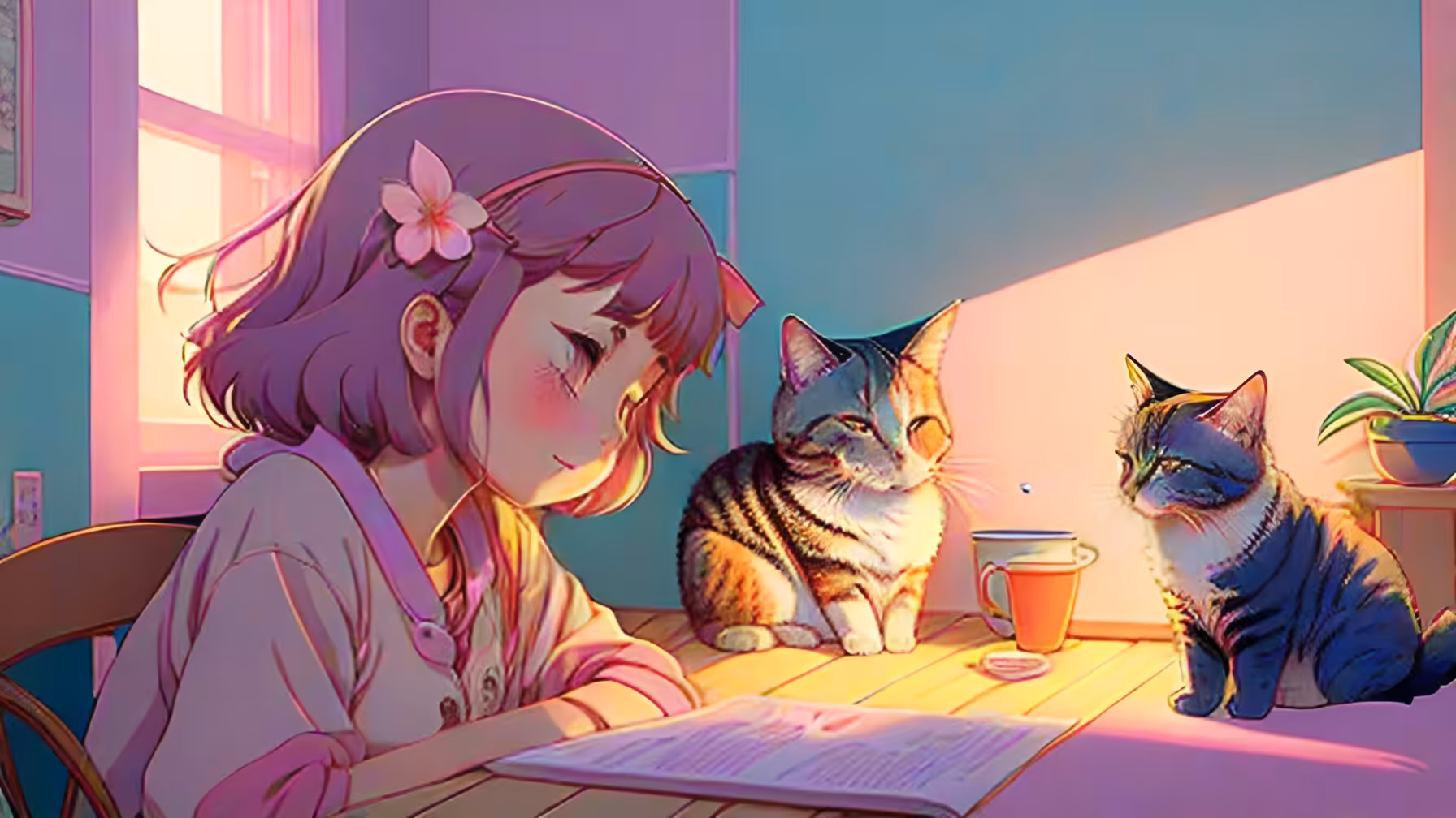 Hard at work 