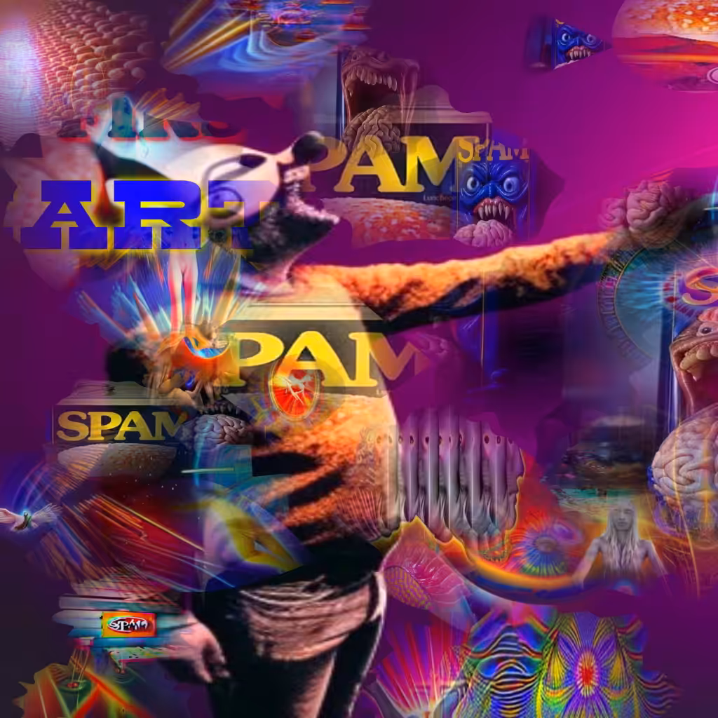 FROM SPAM TO SLOP - SPAM ART: 🆁🅰🅳🅰🅲 🆂🅿🅰🅼 01
