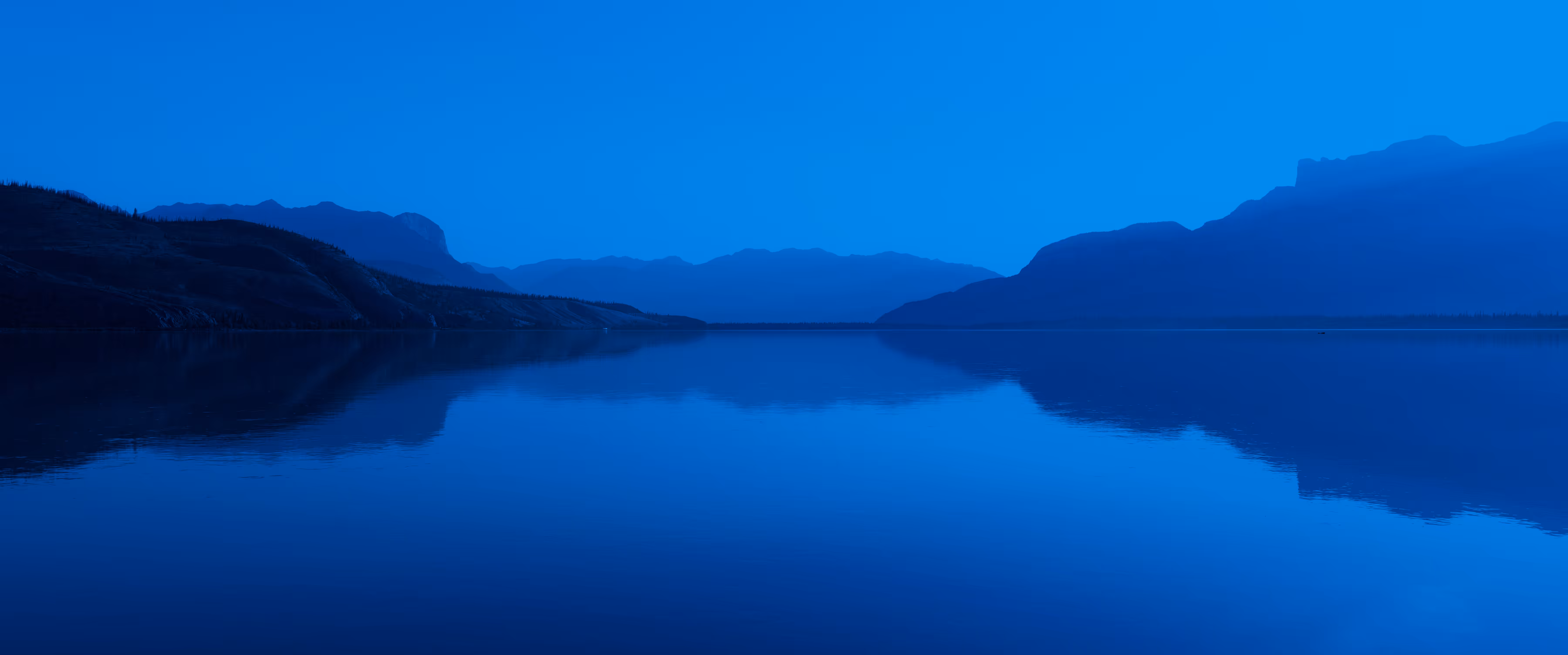 the world in blue