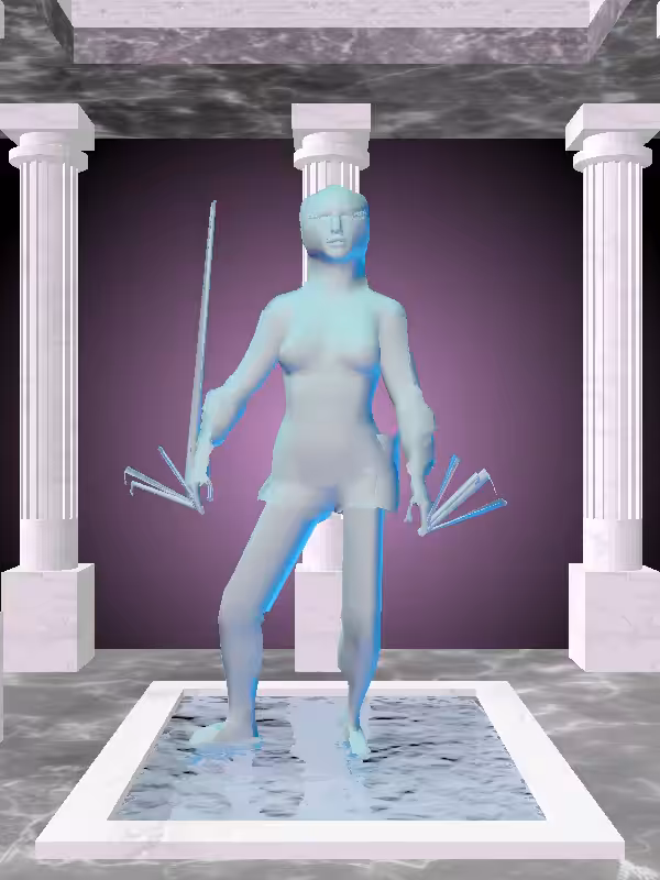 HeavenComputer: The Victorious Radioactive Aqua Woman #3523