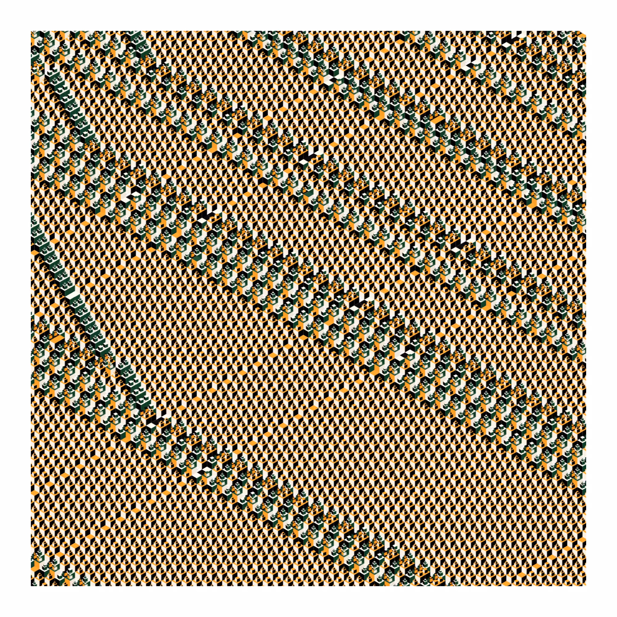 #0012 - Cellular Isometri-city #11