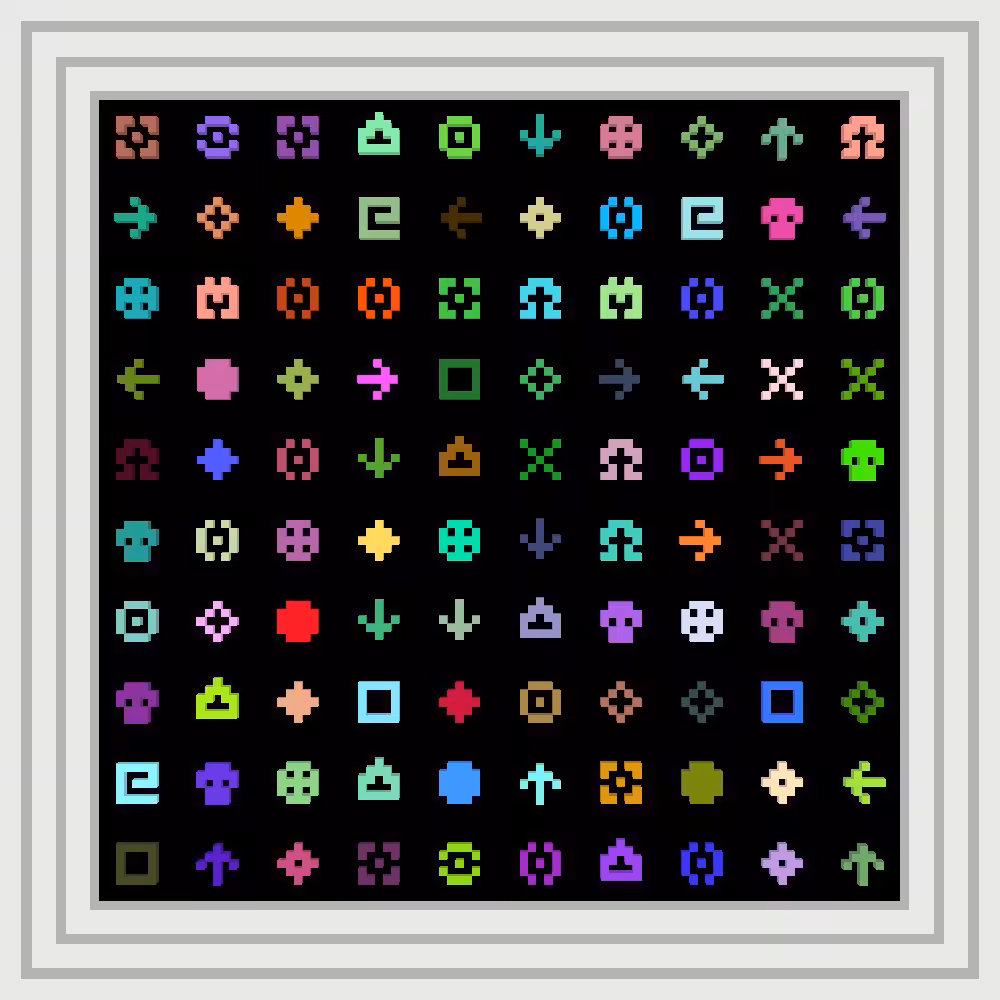 Cats Cats Cats Cats Cats Cats Cats Cats Cats :: Procedural Symbols #71/1000