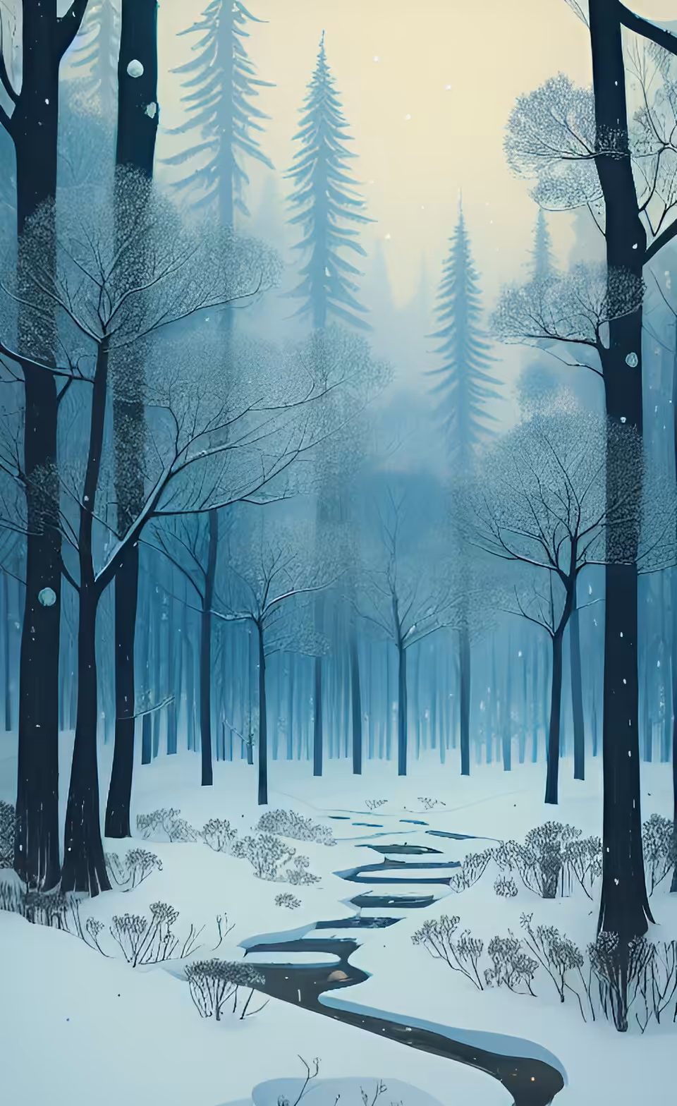 Winter Woodlands Unseen #124