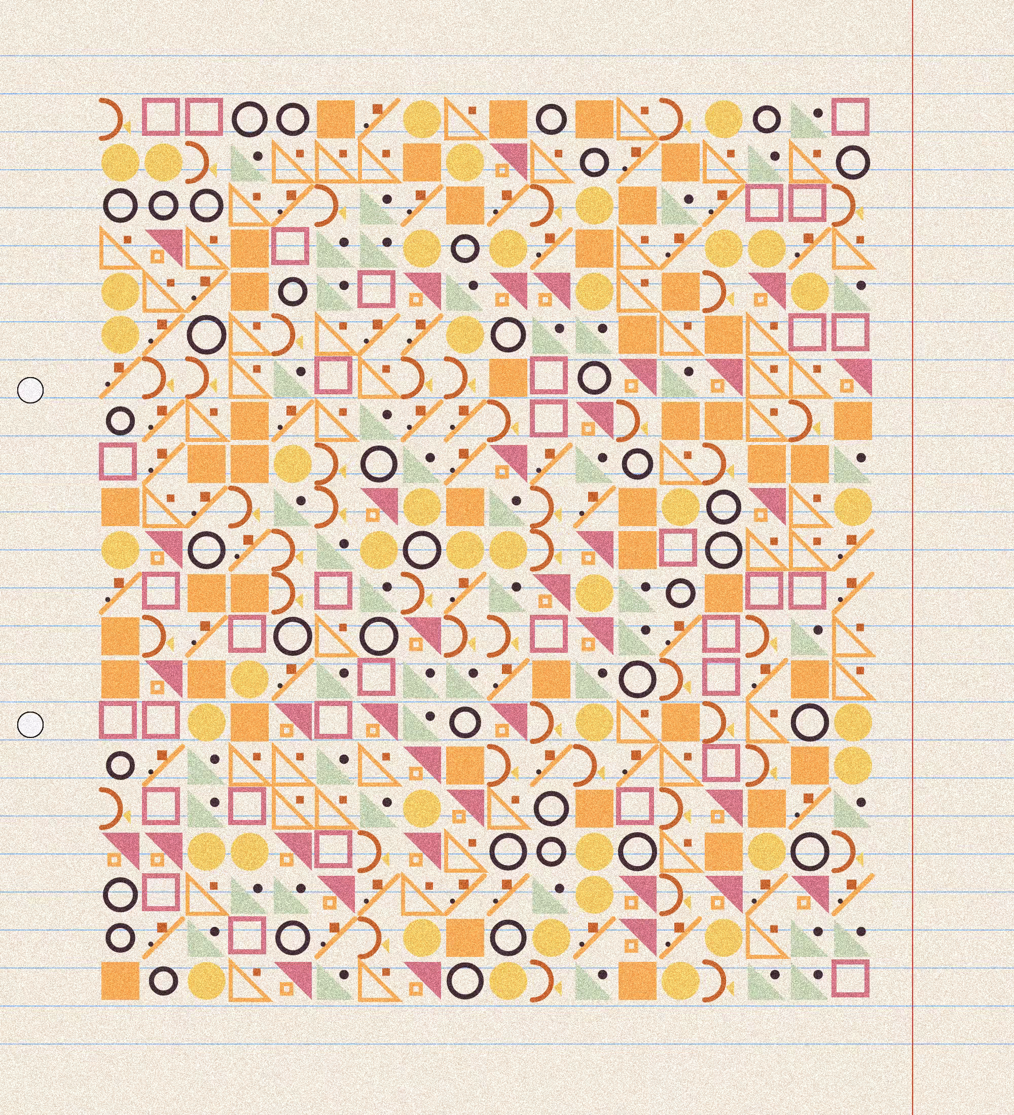 sketchbook page 4: basic shapes #40