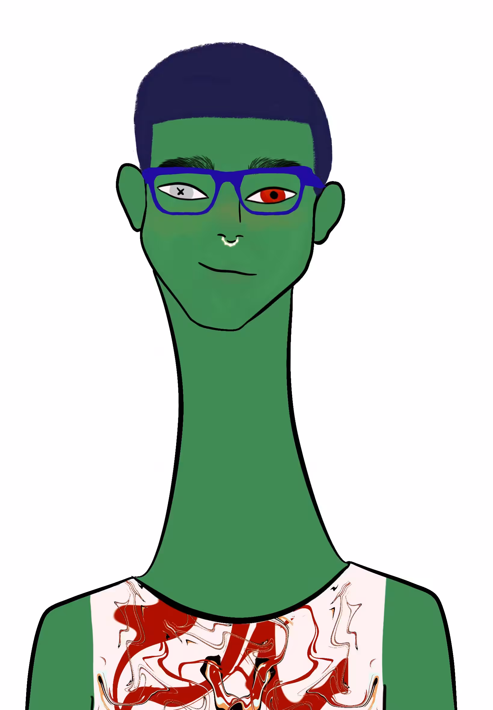 Long Neckie Fellas #2752