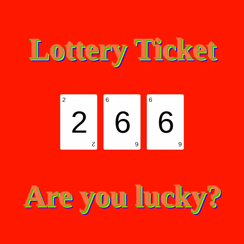 Try Your Luck: LotteryTime! #8