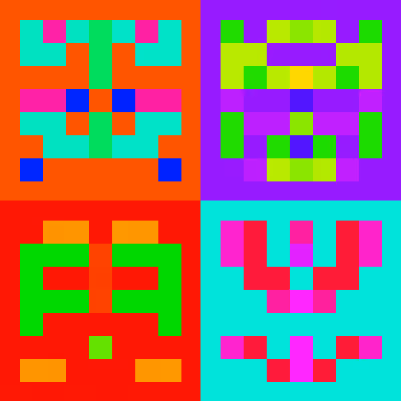 Quadruple Invaders #9