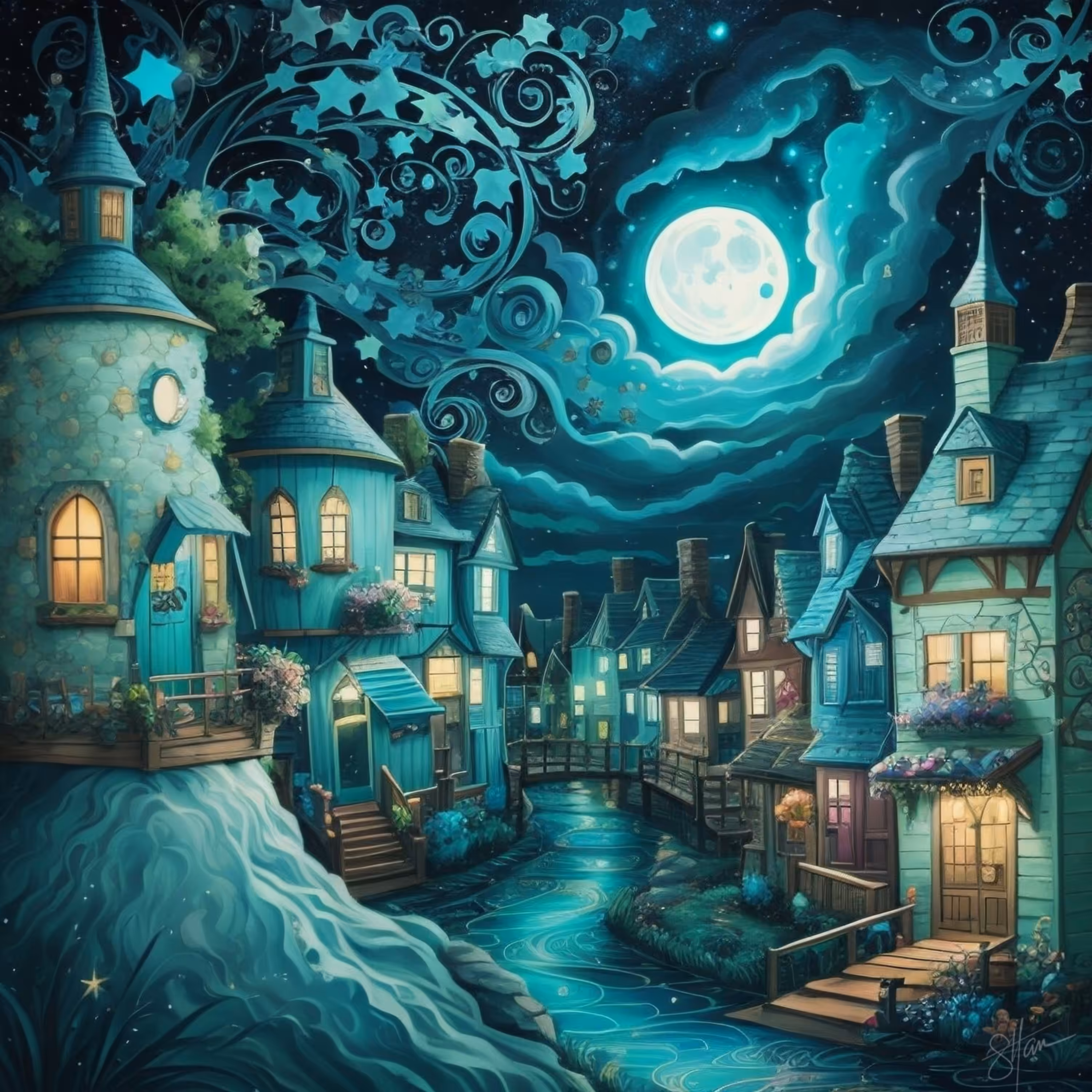 Painting the Town Blue #5