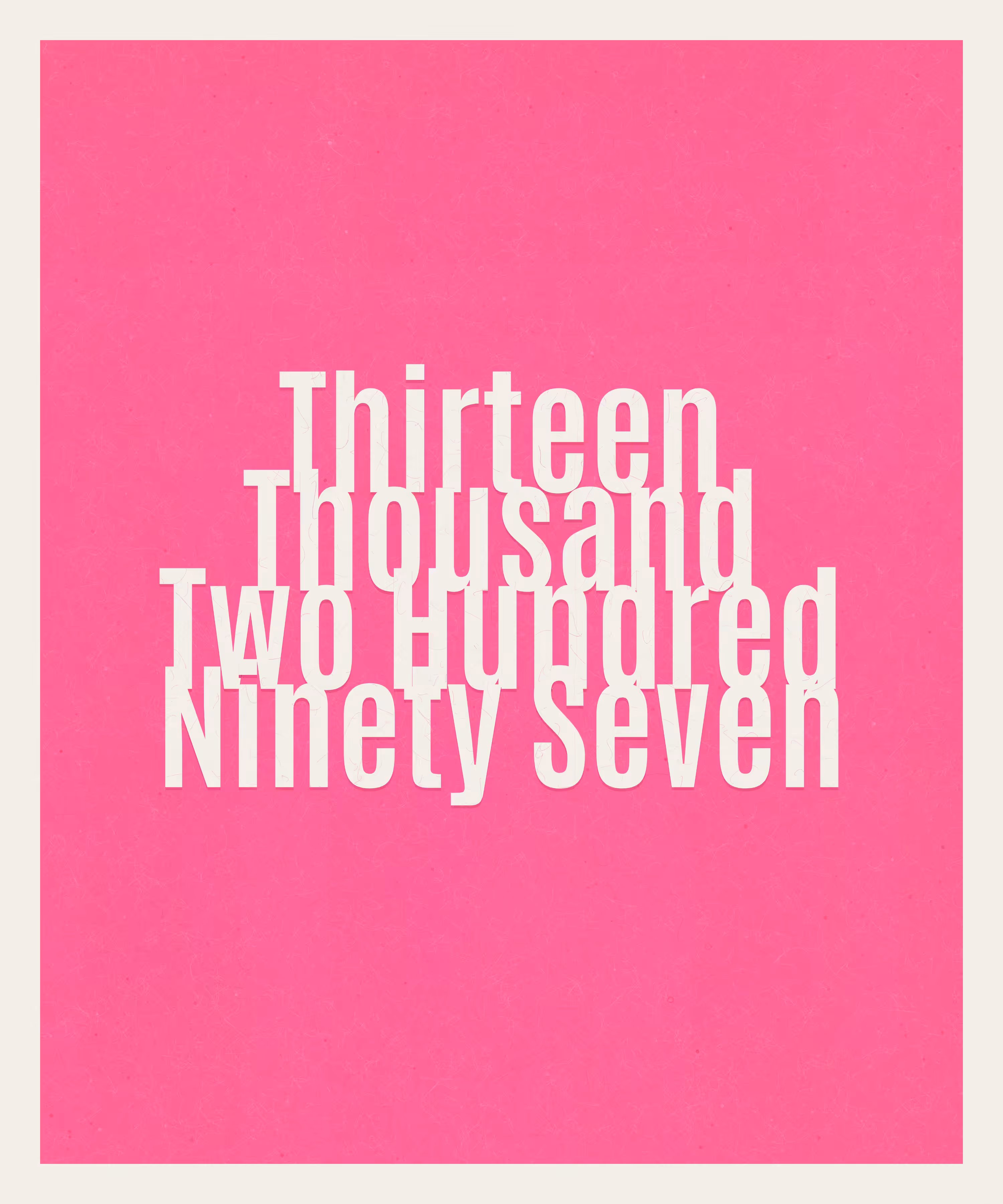 Count #13297