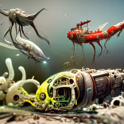 Alien life on the ocean floor