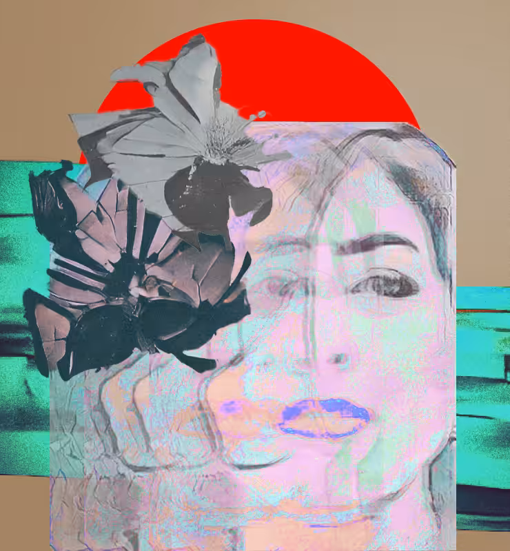 Self portrait #1 Behind the illusions #4
