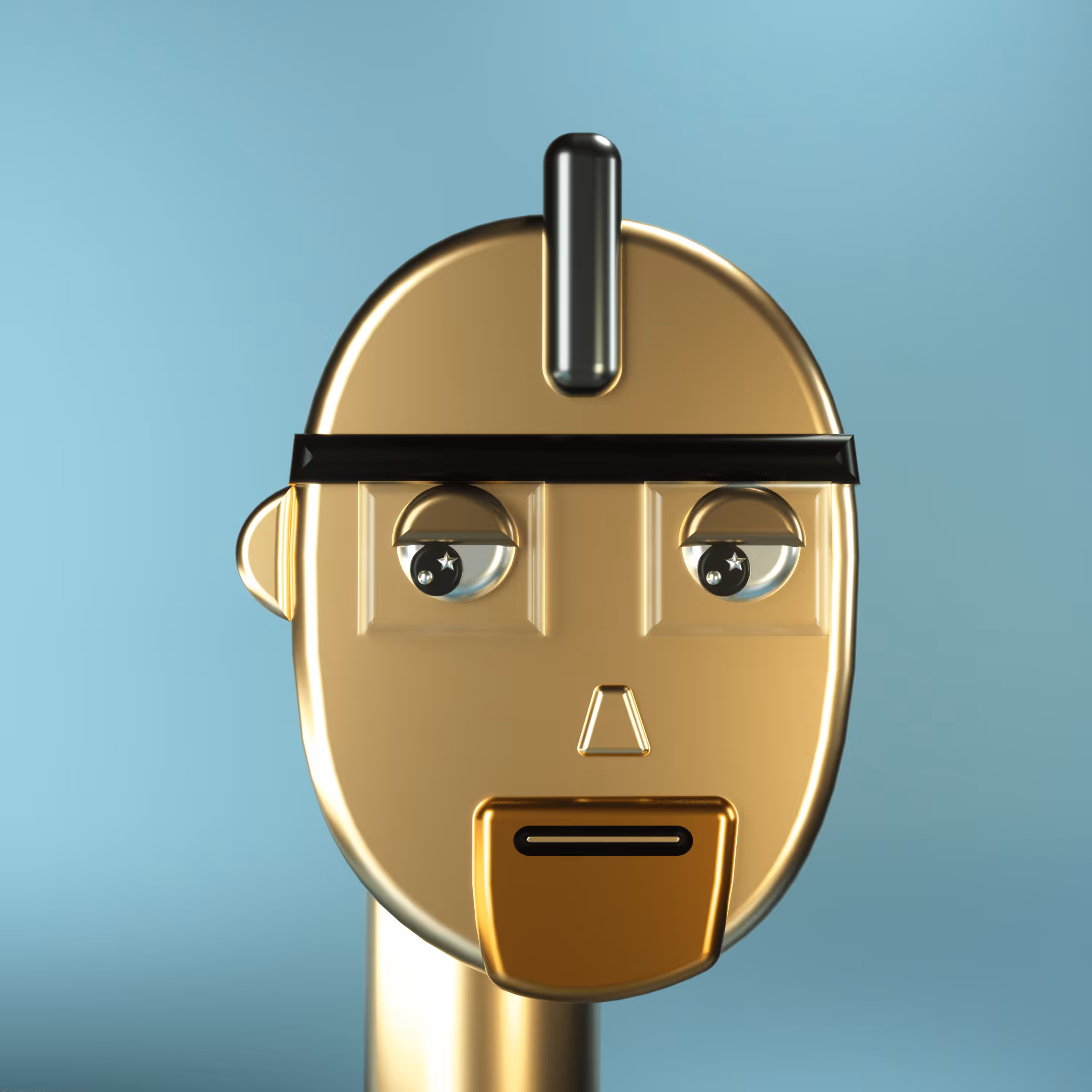 3D Chrome Punk #0790
