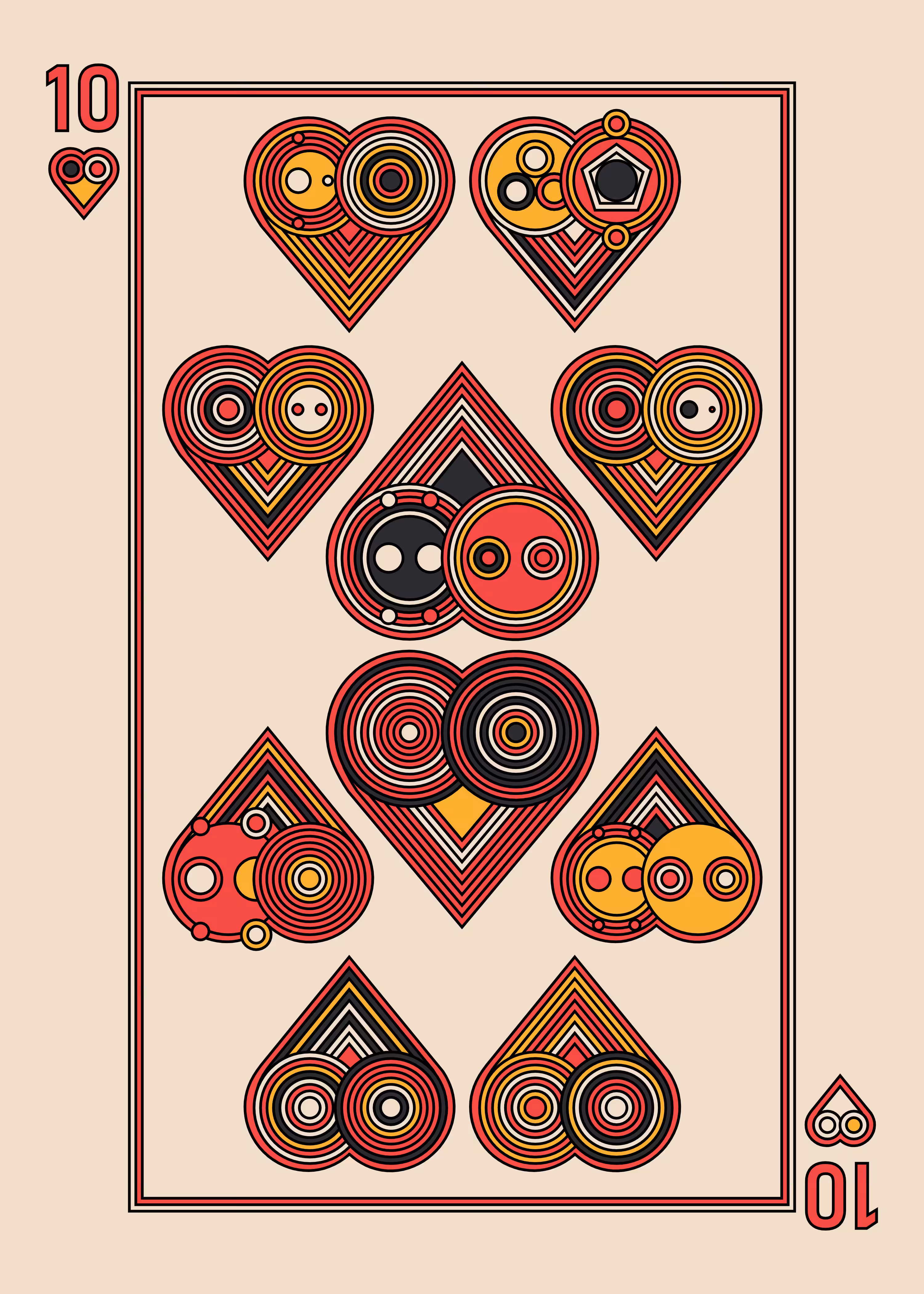 Ten of Hearts Light