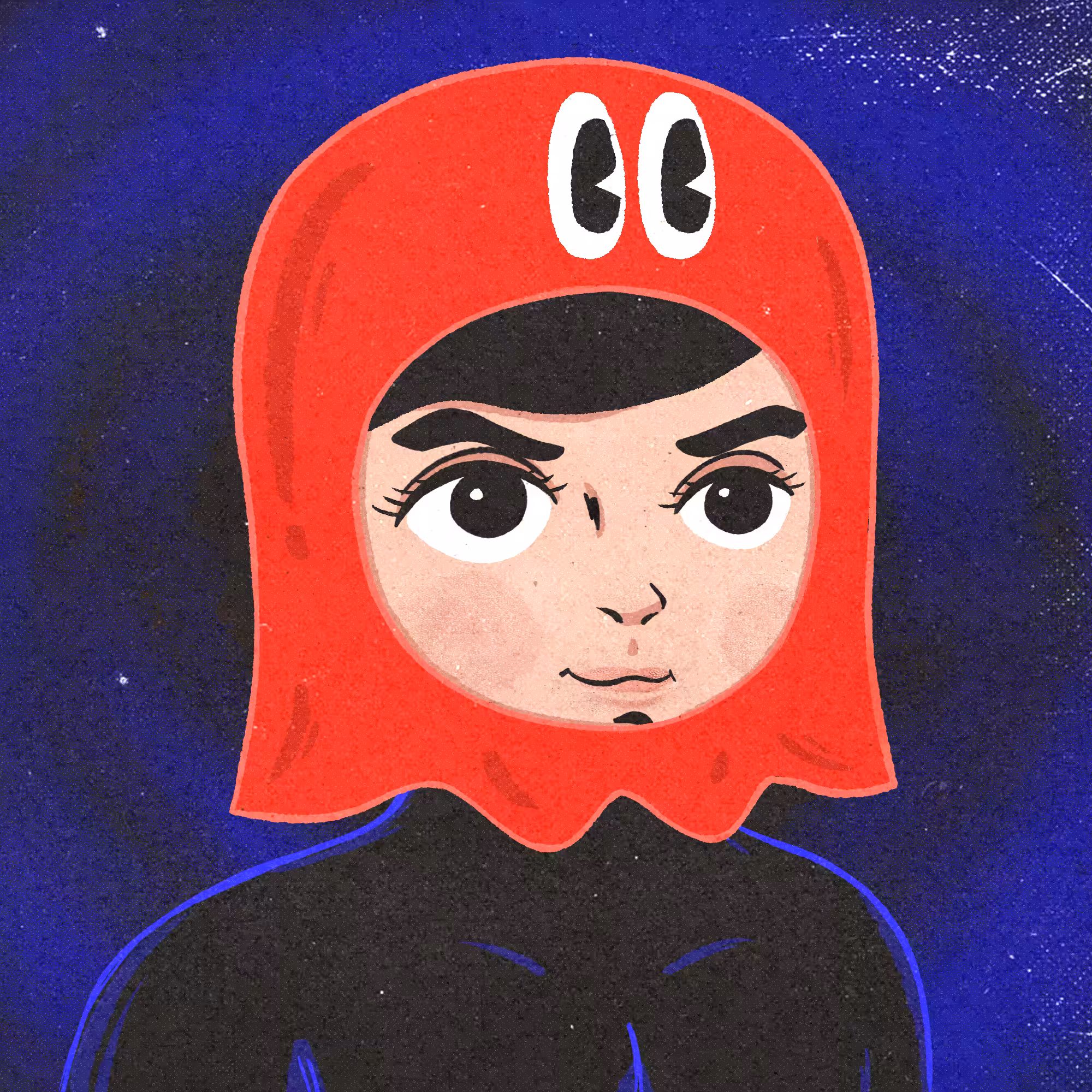 #34 THE GHOST (RED) | SHOWA SPIRIT