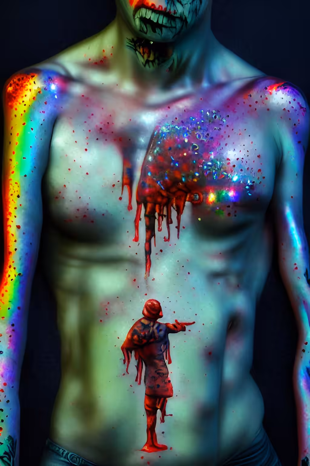 Zombiefied Dead Inside - by @Numbered48 