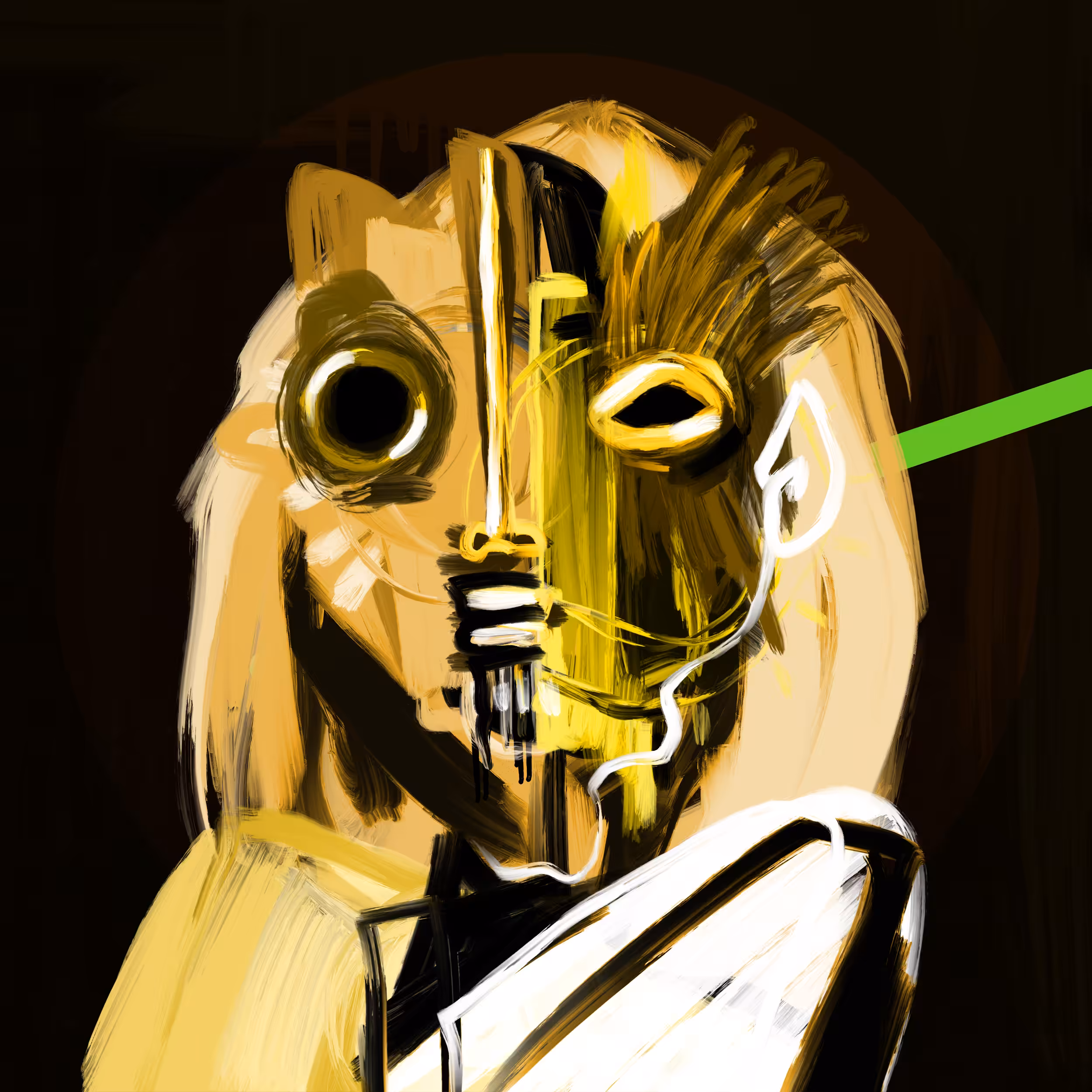 The Unknown Painter (Gold) #30