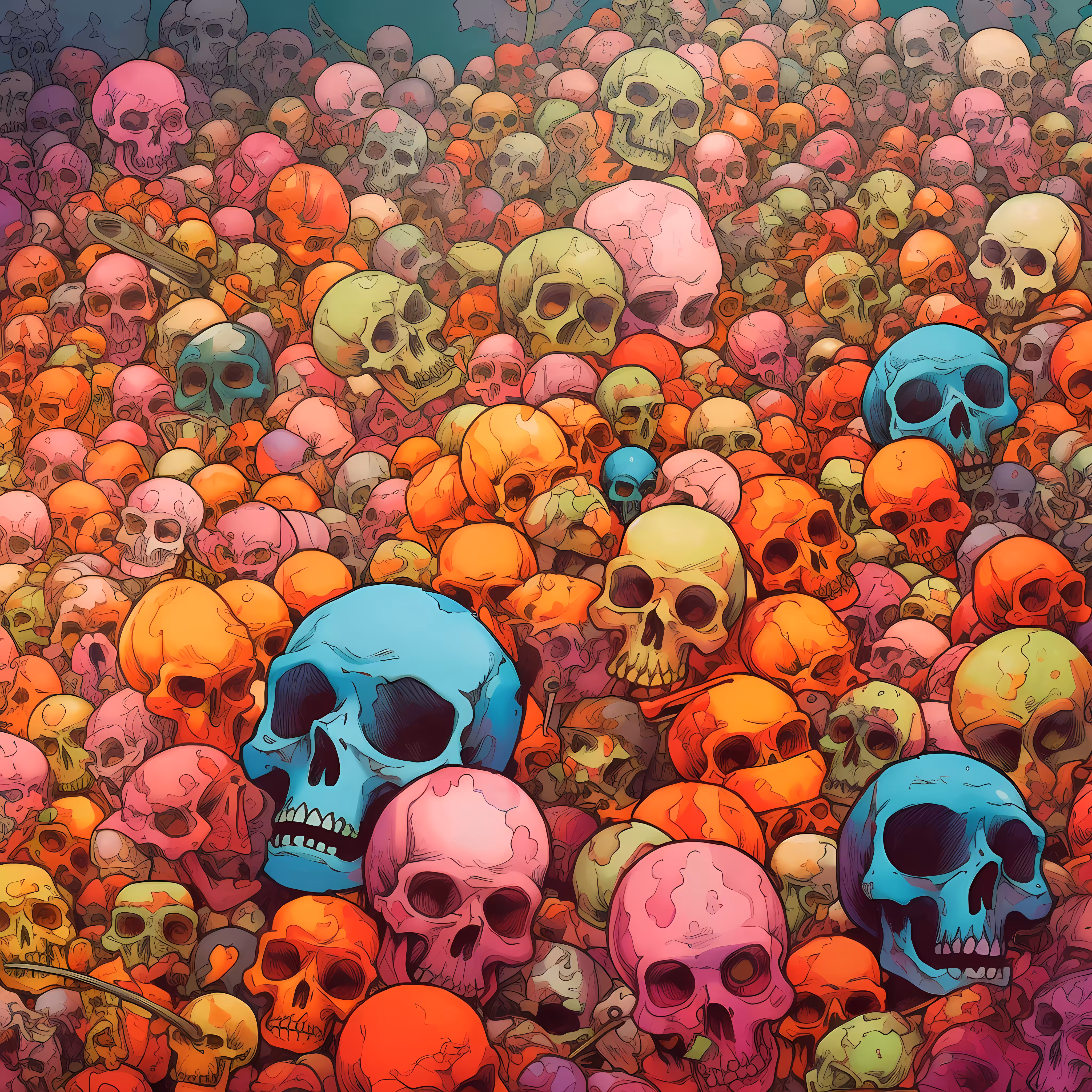 Skull Pile