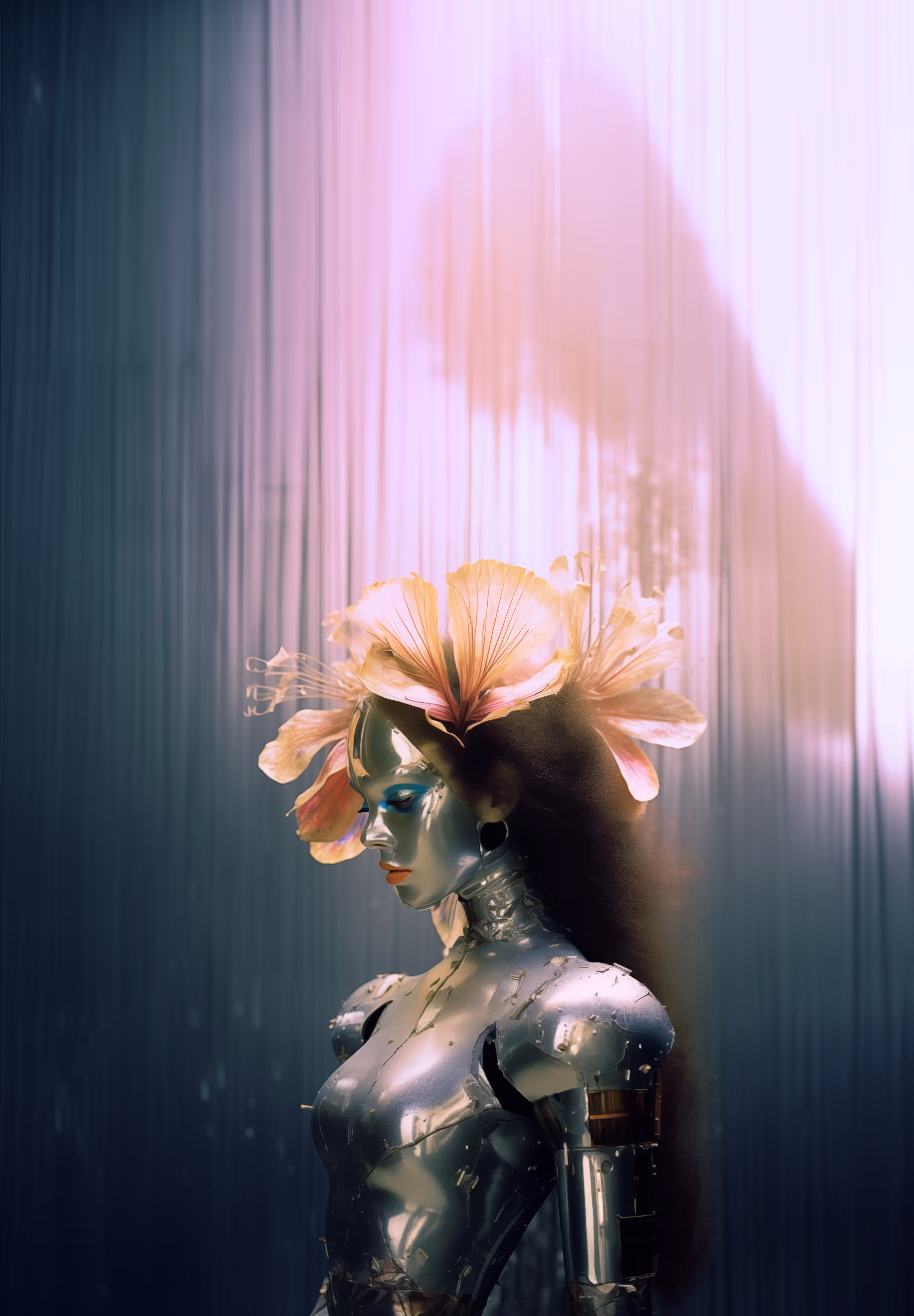 Even if you were a cyborg, your shadow would be beautiful
