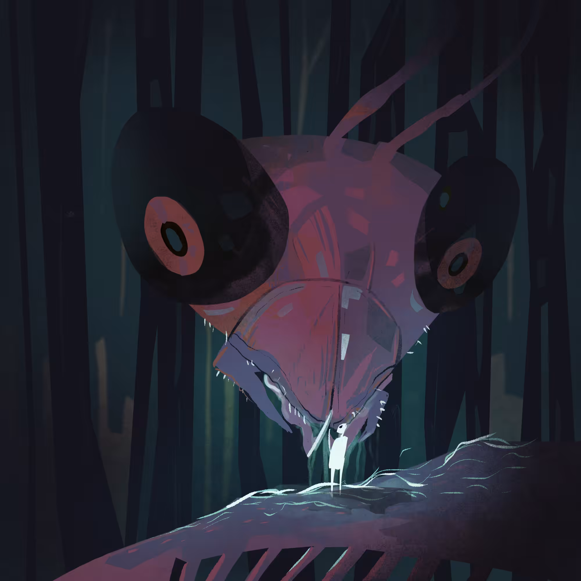 Mantis head
