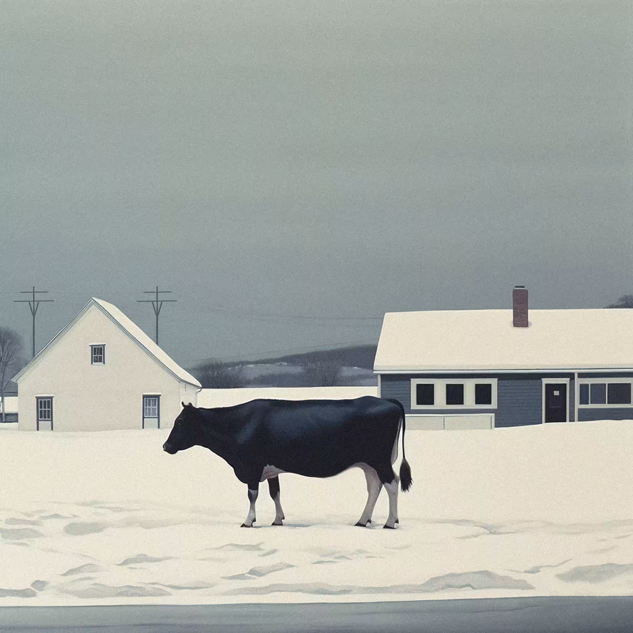 Snowy Suburbia