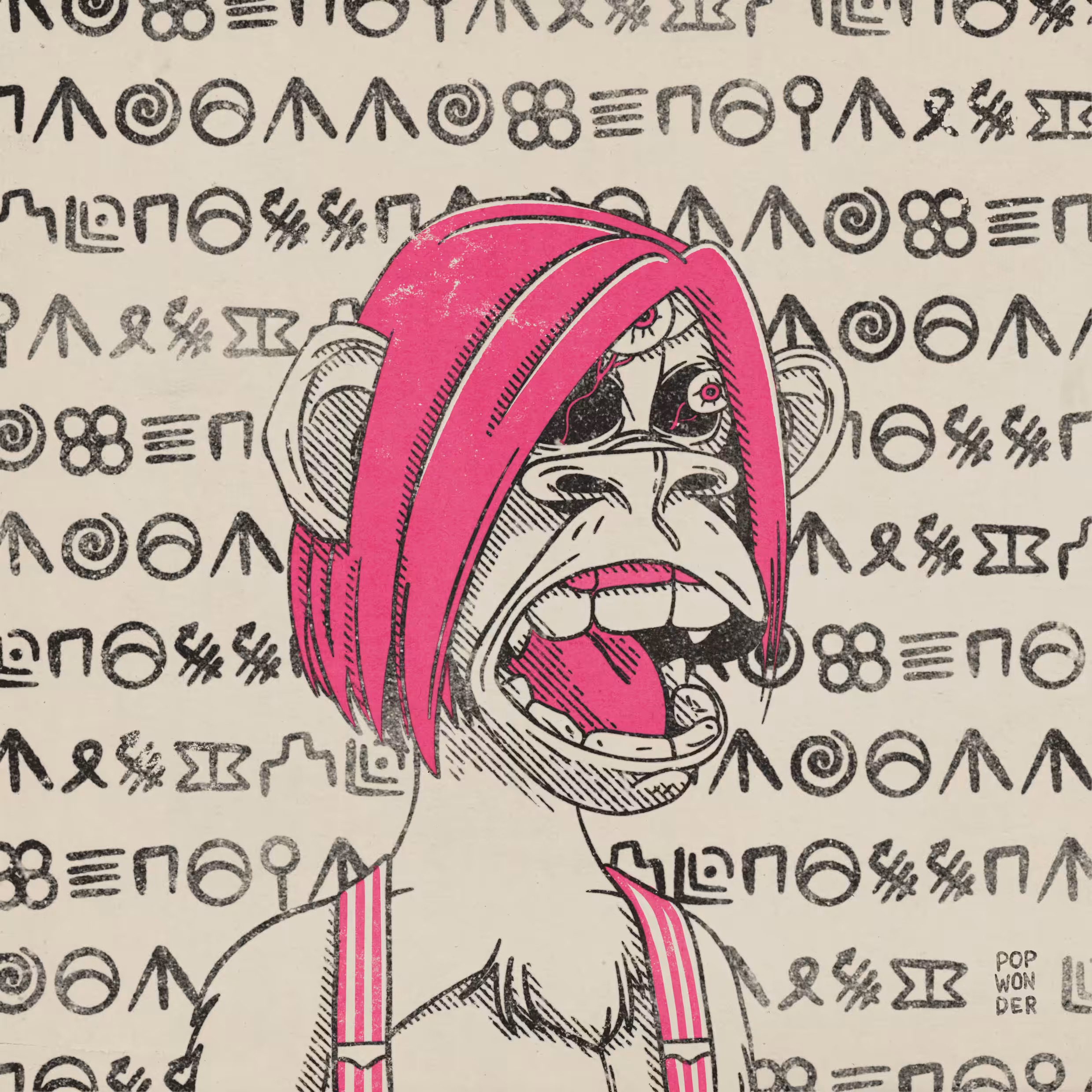 Bored Ape #3147 // Pop Wonder Remix