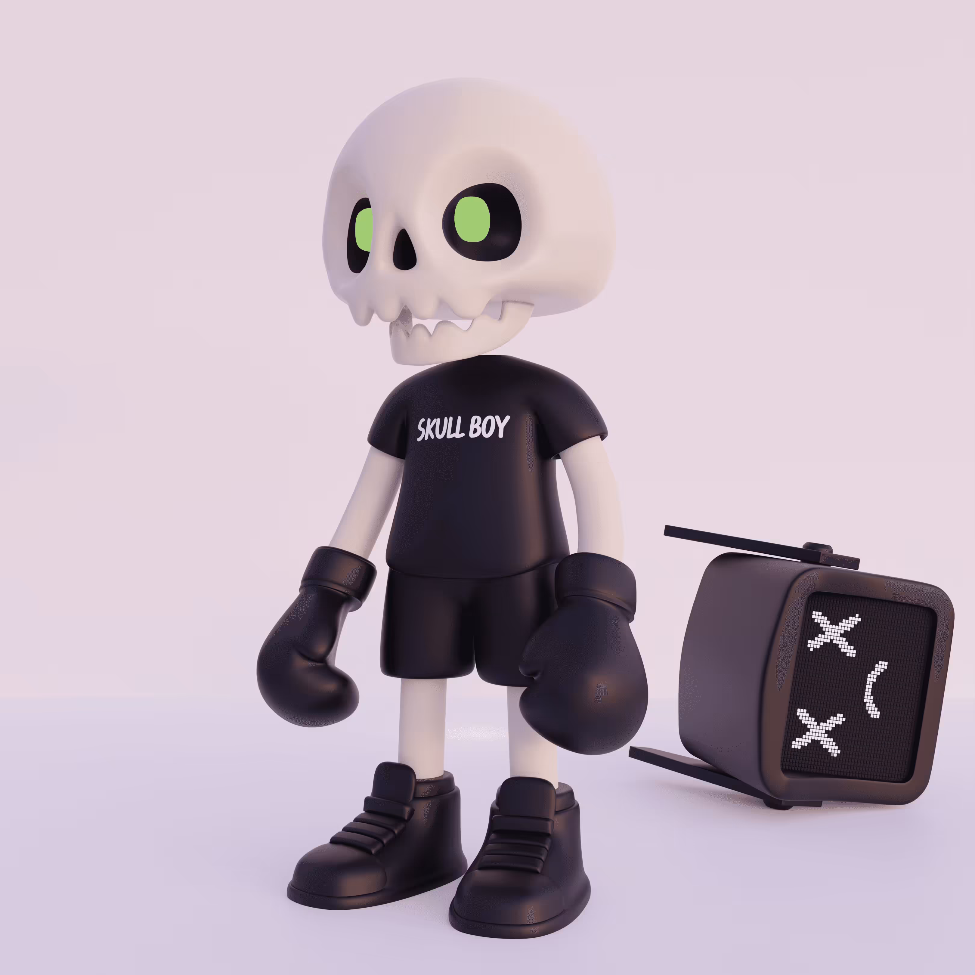 LCD BOY (SkullBoy) #267