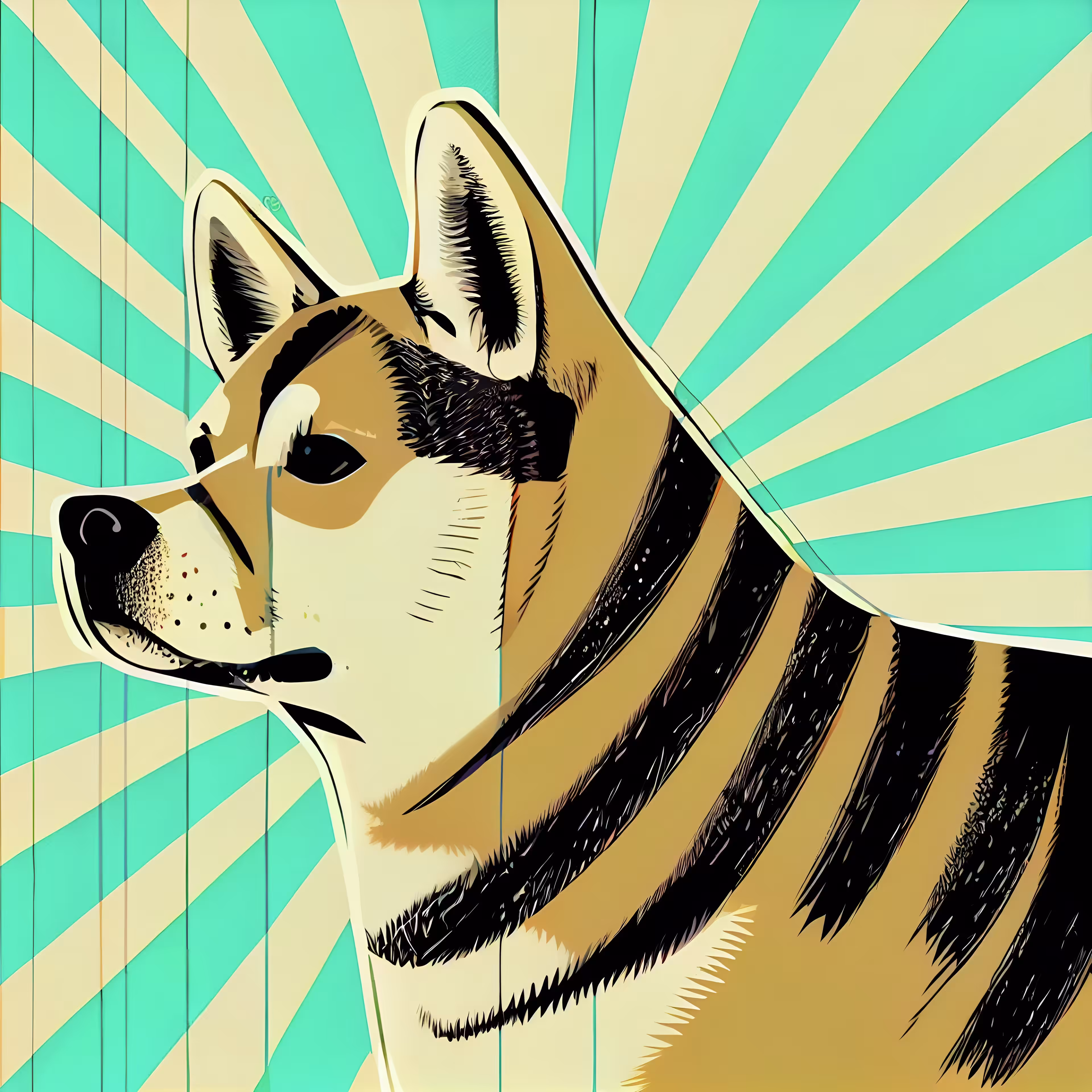 Looking dog